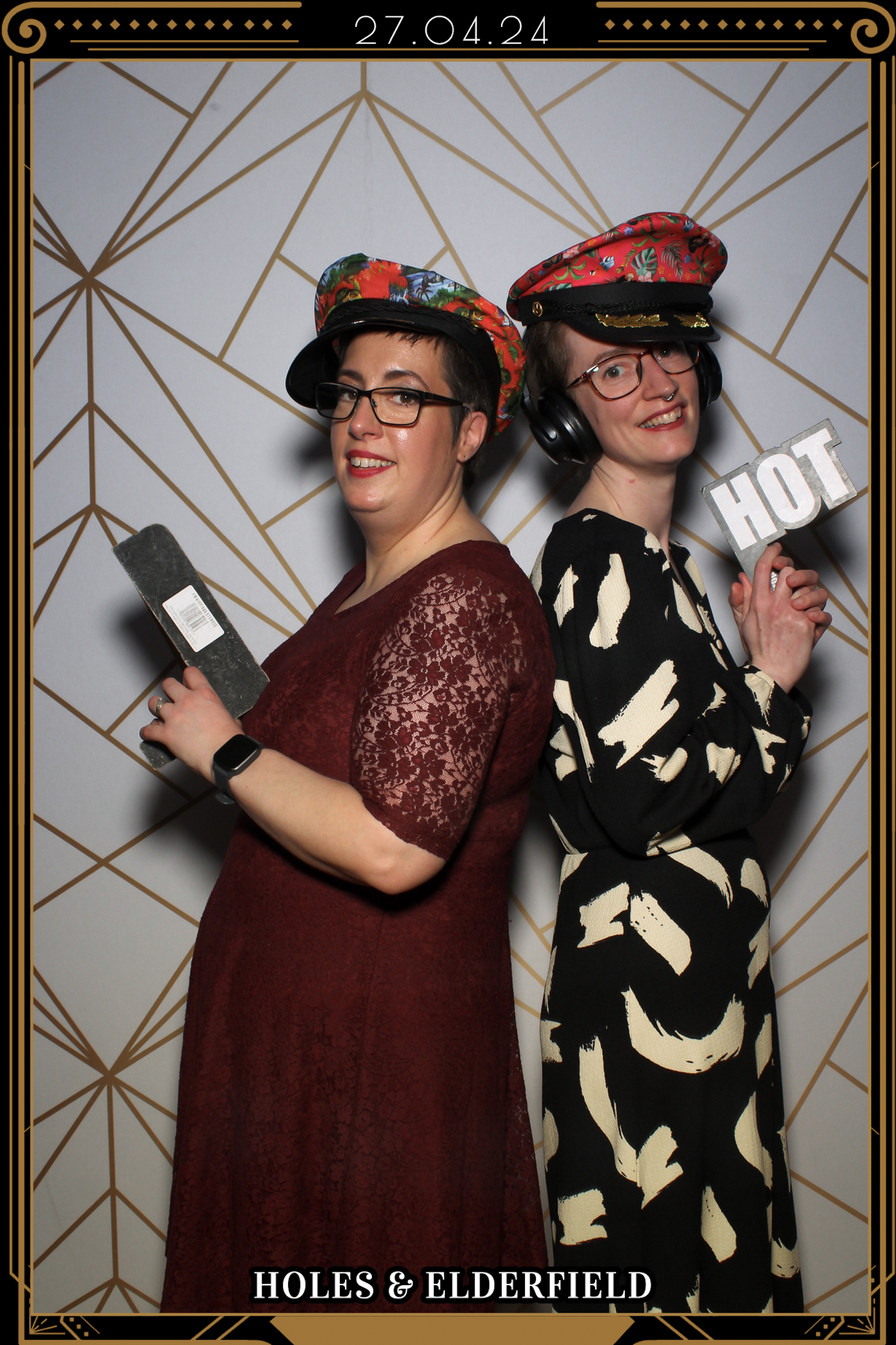 Holes & Elderfield Wedding - Selfie Mirror | View more photos from the event at gallery.freshbooths.com/u/FreshBooths/Holes-Elderfield-Wedding-Selfie-Mirror