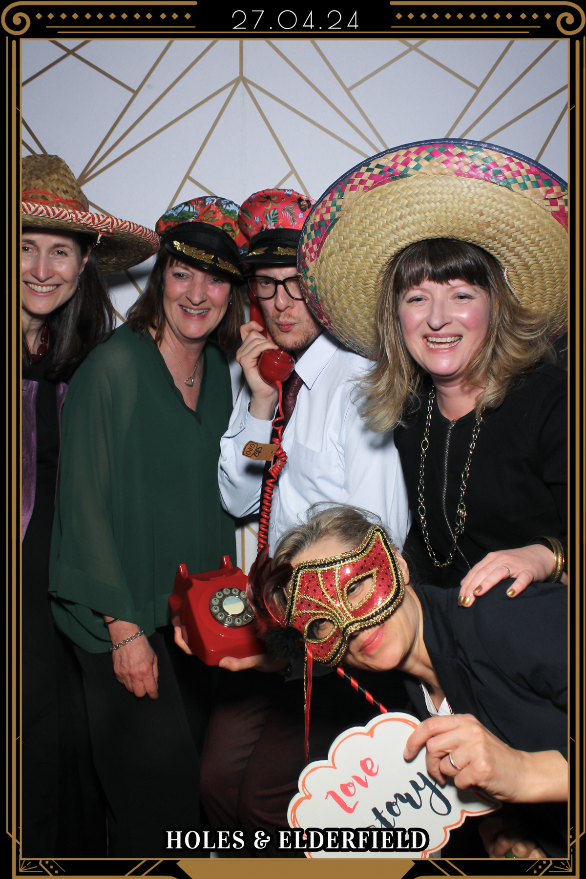 Holes & Elderfield Wedding - Selfie Mirror | View more photos from the event at gallery.freshbooths.com/u/FreshBooths/Holes-Elderfield-Wedding-Selfie-Mirror