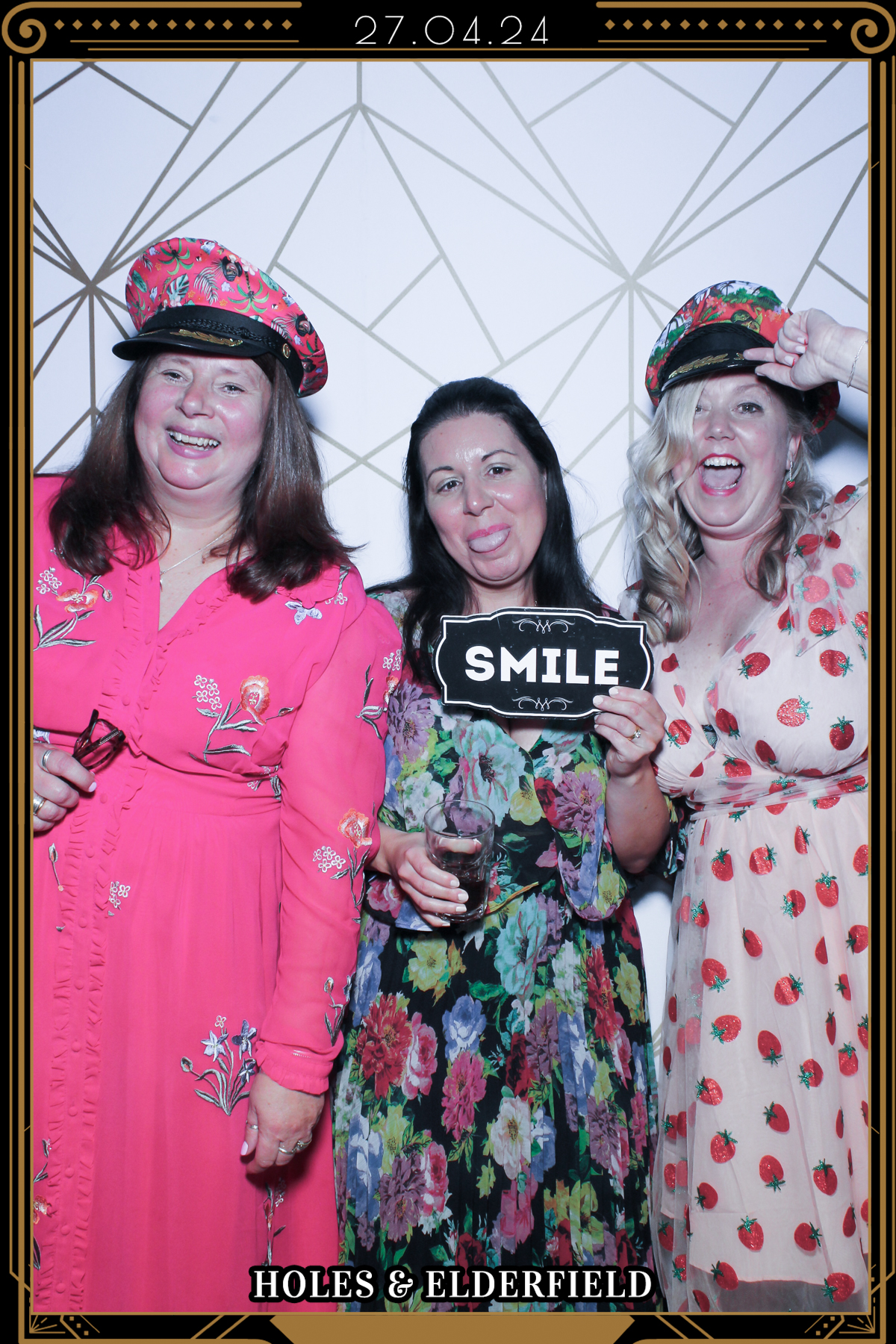 Holes & Elderfield Wedding - Selfie Mirror | View more photos from the event at gallery.freshbooths.com/u/FreshBooths/Holes-Elderfield-Wedding-Selfie-Mirror