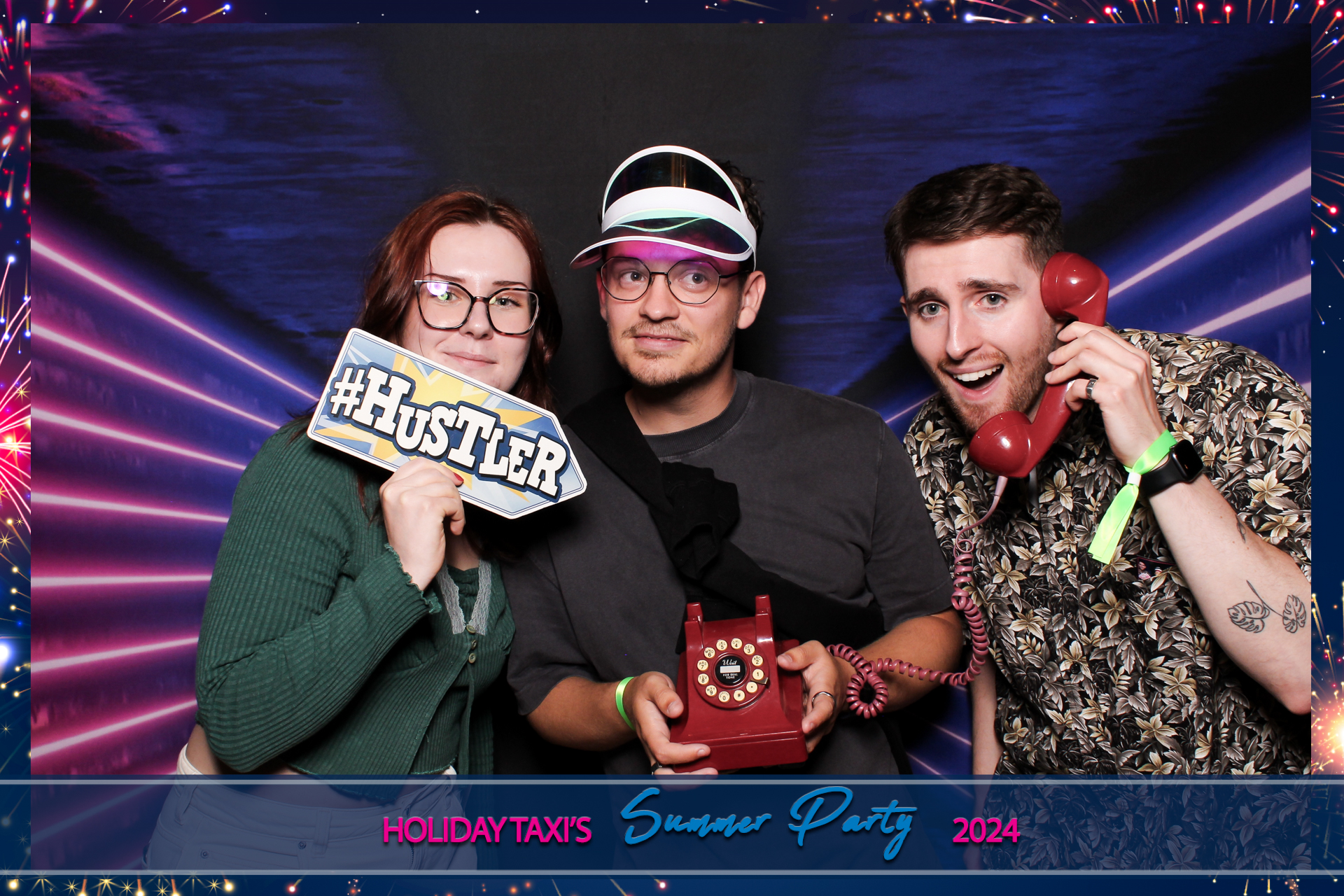 Holiday Taxis Summer Party 2024 | View more photos from the event at gallery.freshbooths.com/u/FreshBooths/Holiday-Taxis-Summer-Party-2024