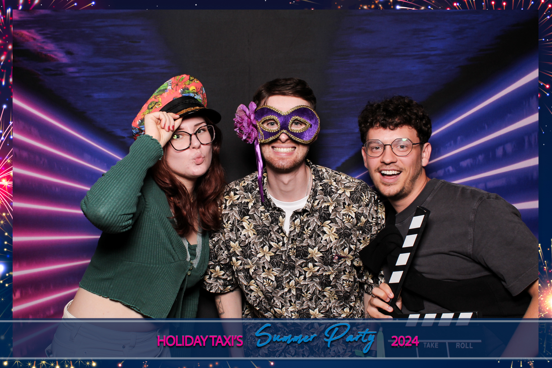 Holiday Taxis Summer Party 2024 | View more photos from the event at gallery.freshbooths.com/u/FreshBooths/Holiday-Taxis-Summer-Party-2024
