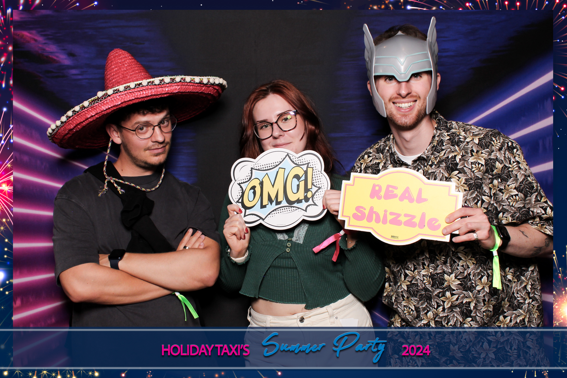 Holiday Taxis Summer Party 2024 | View more photos from the event at gallery.freshbooths.com/u/FreshBooths/Holiday-Taxis-Summer-Party-2024