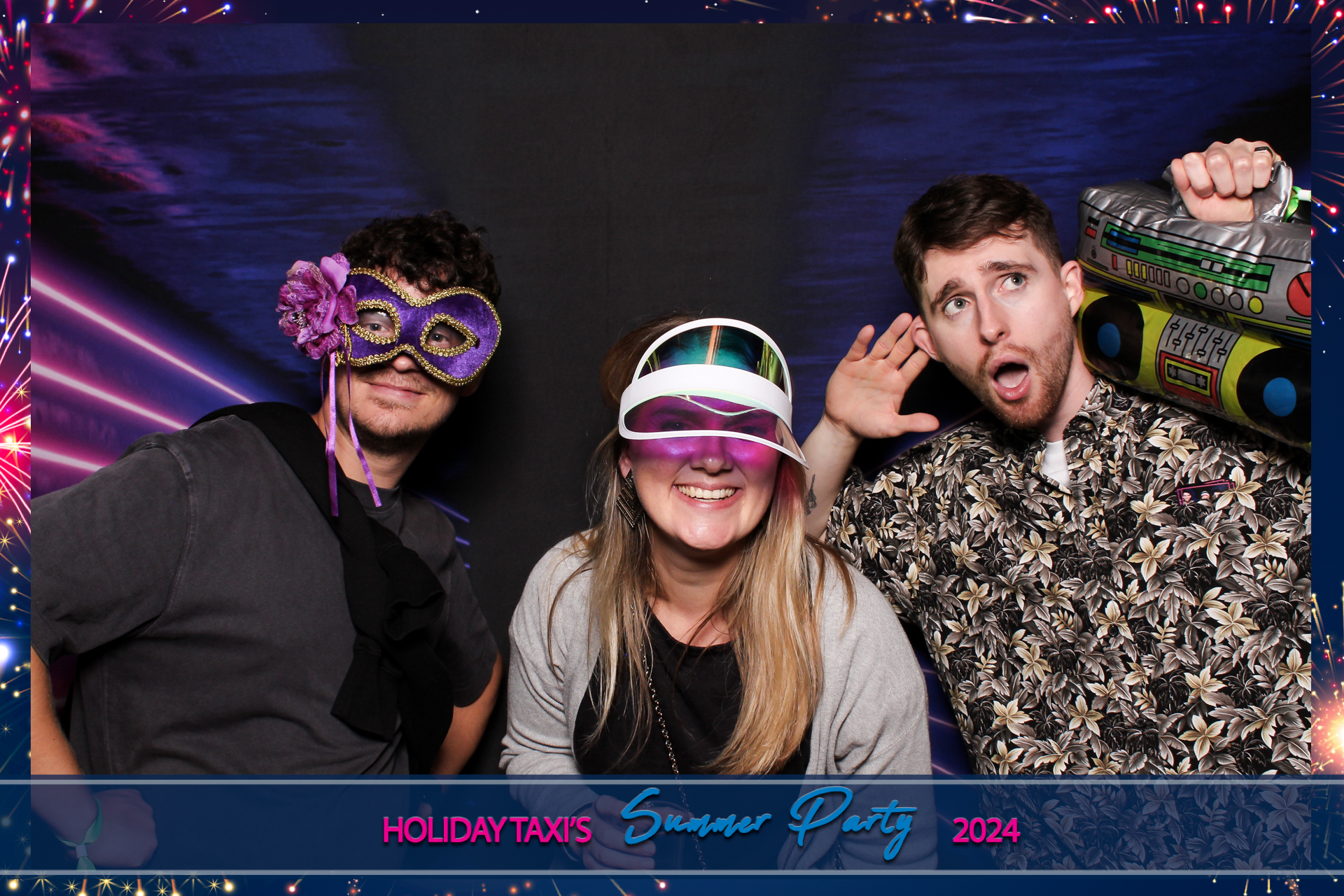 Holiday Taxis Summer Party 2024 | View more photos from the event at gallery.freshbooths.com/u/FreshBooths/Holiday-Taxis-Summer-Party-2024