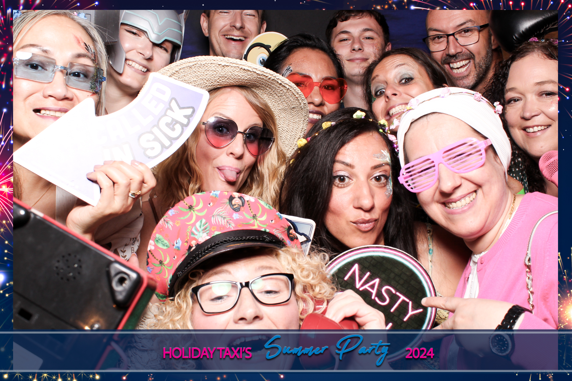 Holiday Taxis Summer Party 2024 | View more photos from the event at gallery.freshbooths.com/u/FreshBooths/Holiday-Taxis-Summer-Party-2024