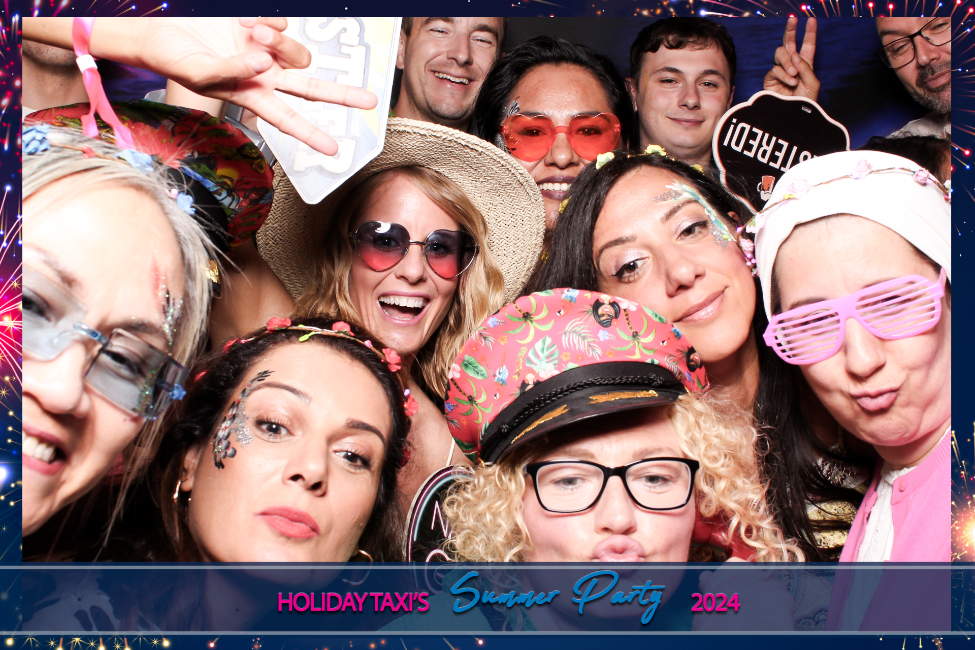 Holiday Taxis Summer Party 2024 | View more photos from the event at gallery.freshbooths.com/u/FreshBooths/Holiday-Taxis-Summer-Party-2024