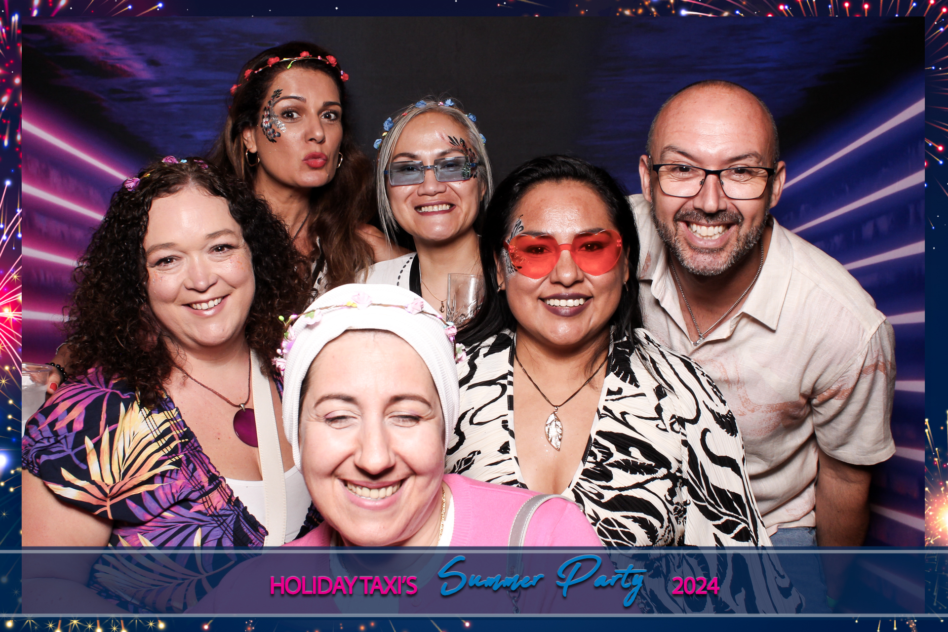 Holiday Taxis Summer Party 2024 | View more photos from the event at gallery.freshbooths.com/u/FreshBooths/Holiday-Taxis-Summer-Party-2024