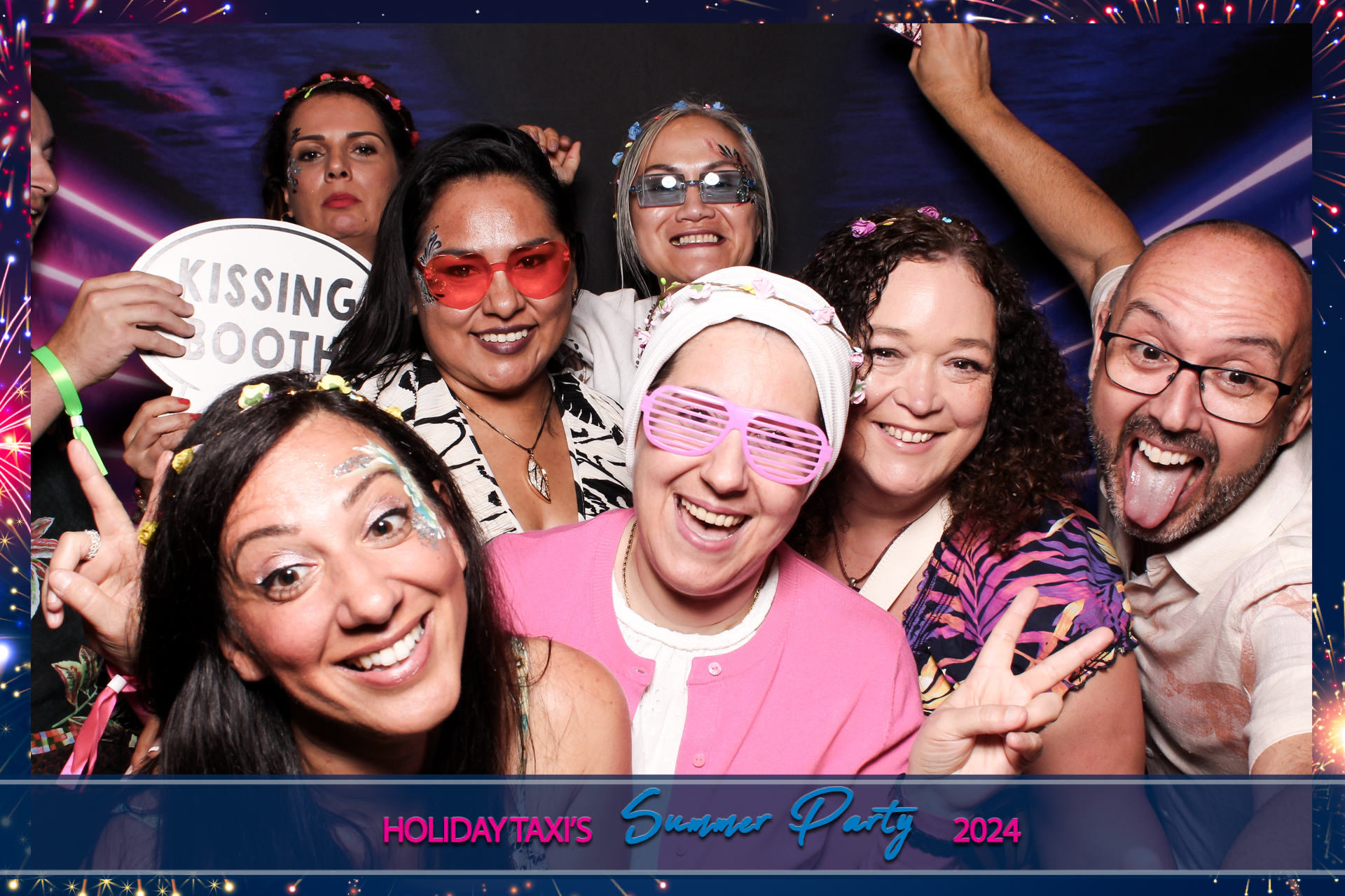 Holiday Taxis Summer Party 2024 | View more photos from the event at gallery.freshbooths.com/u/FreshBooths/Holiday-Taxis-Summer-Party-2024