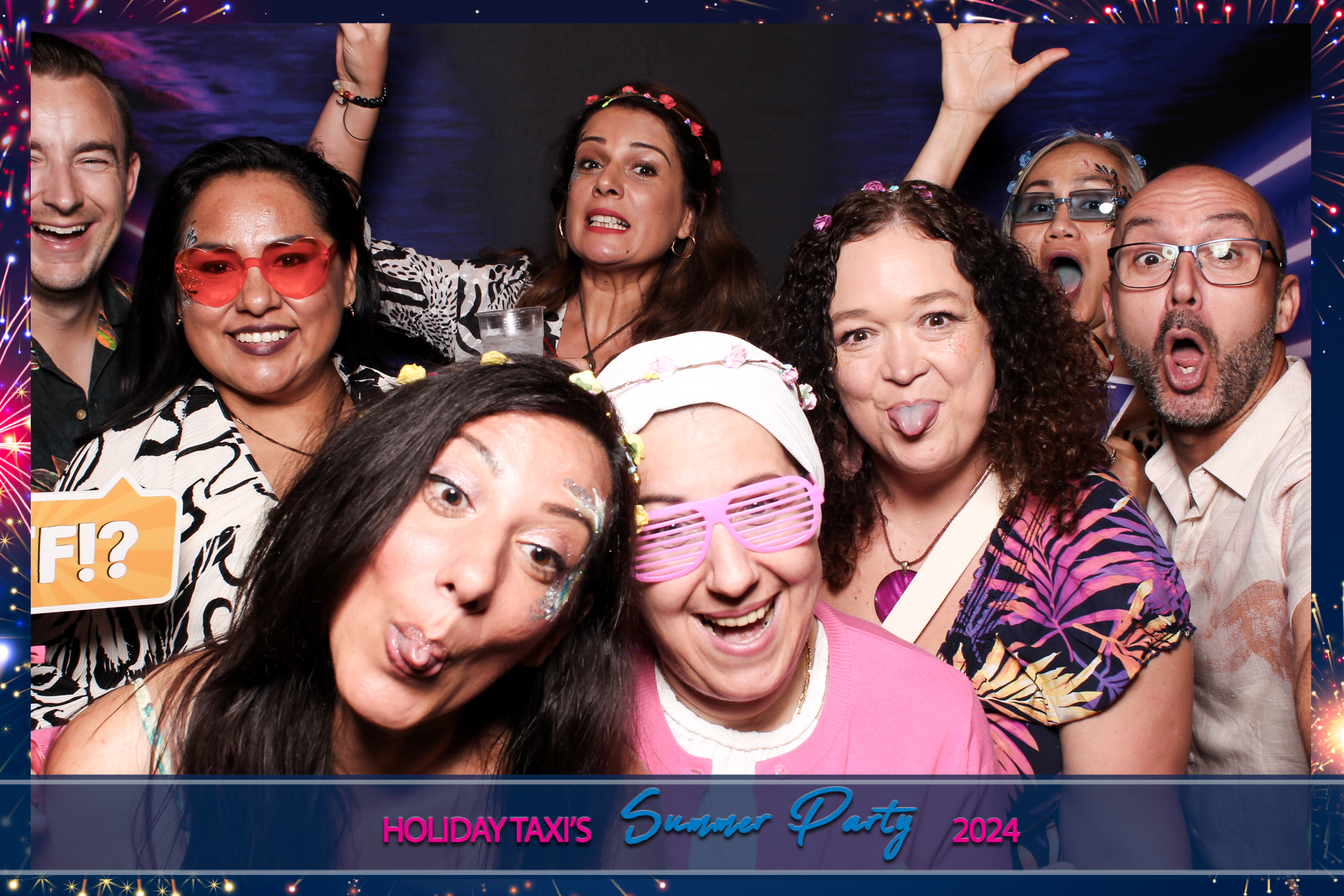 Holiday Taxis Summer Party 2024 | View more photos from the event at gallery.freshbooths.com/u/FreshBooths/Holiday-Taxis-Summer-Party-2024