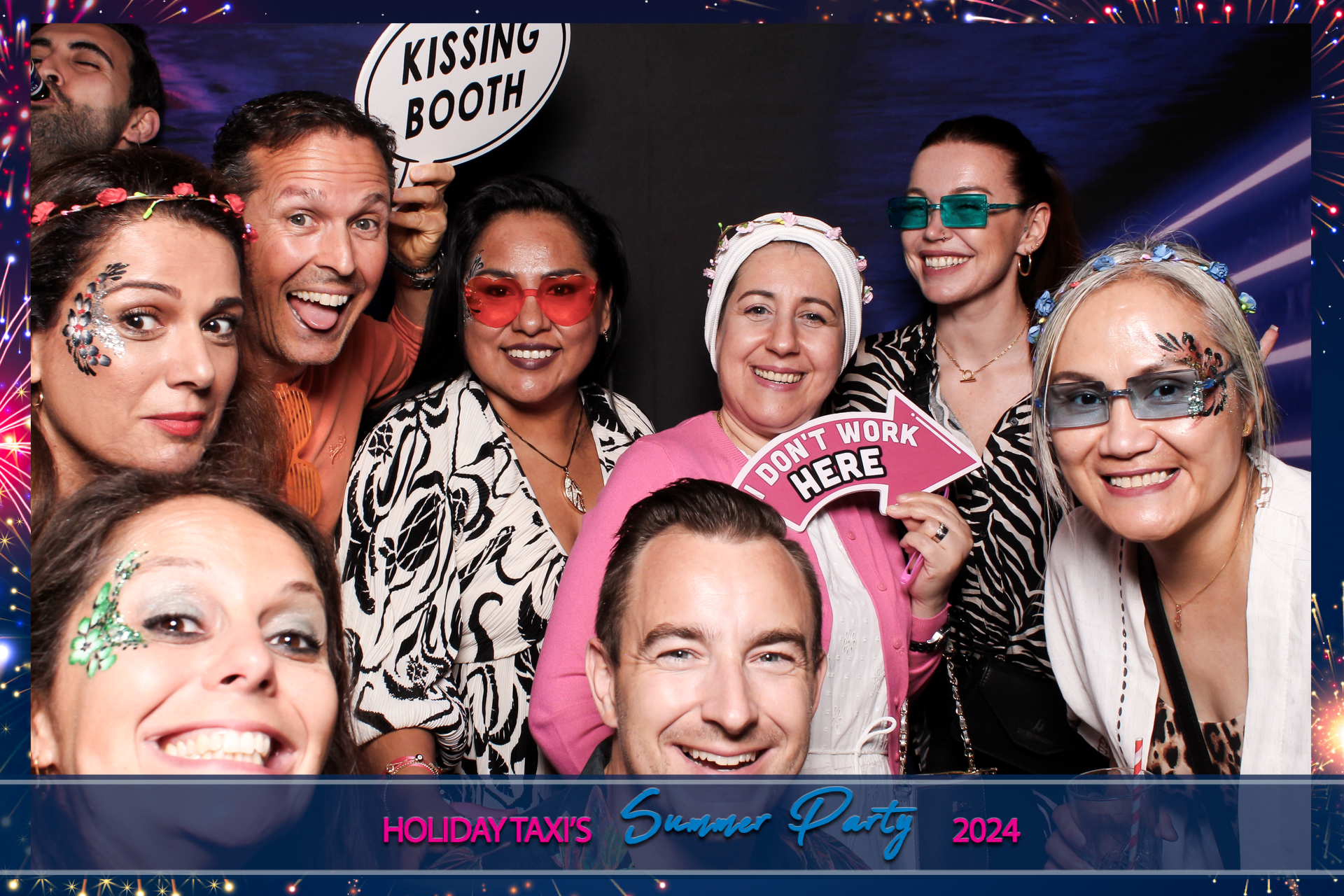 Holiday Taxis Summer Party 2024 | View more photos from the event at gallery.freshbooths.com/u/FreshBooths/Holiday-Taxis-Summer-Party-2024