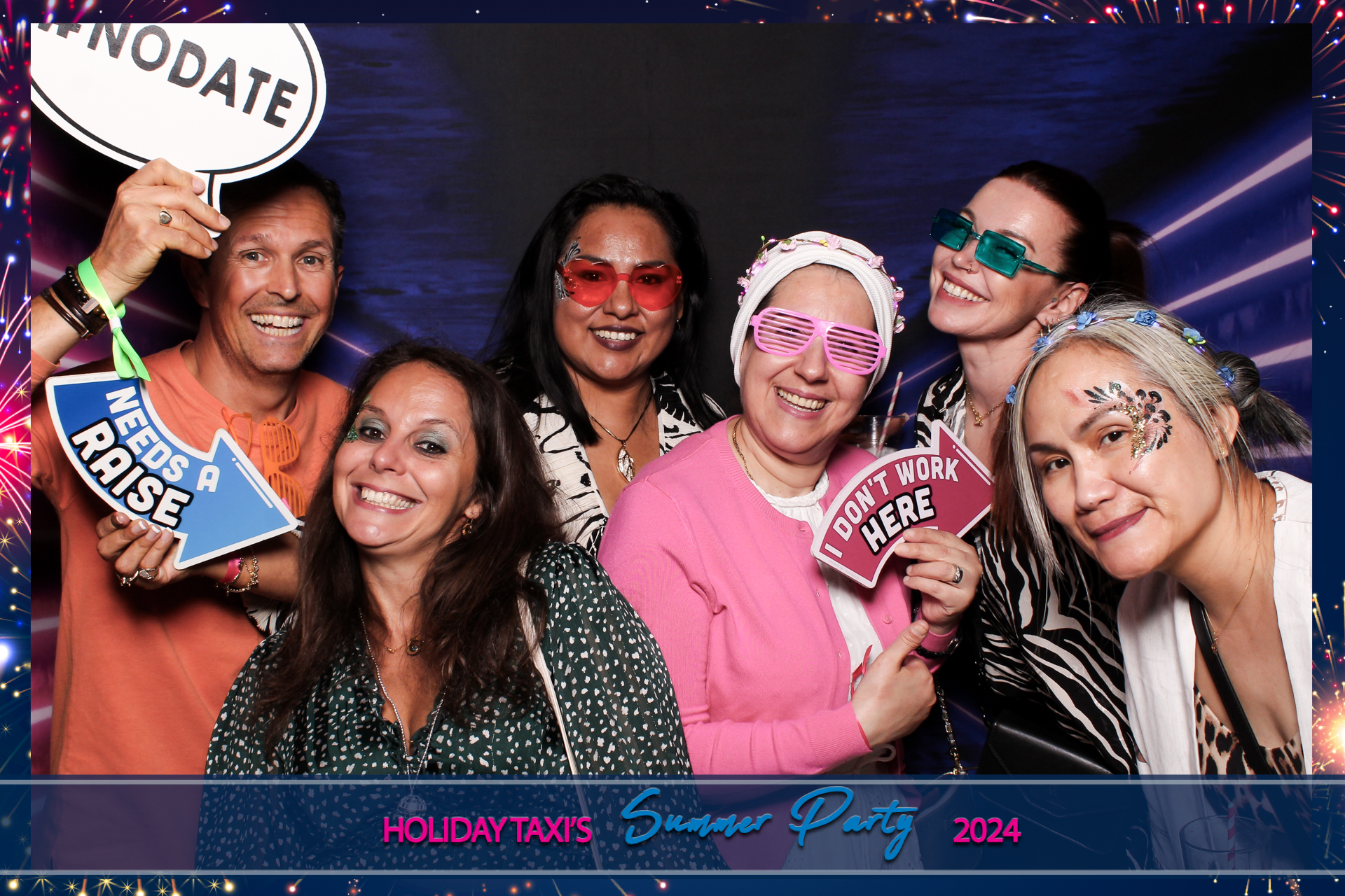 Holiday Taxis Summer Party 2024 | View more photos from the event at gallery.freshbooths.com/u/FreshBooths/Holiday-Taxis-Summer-Party-2024