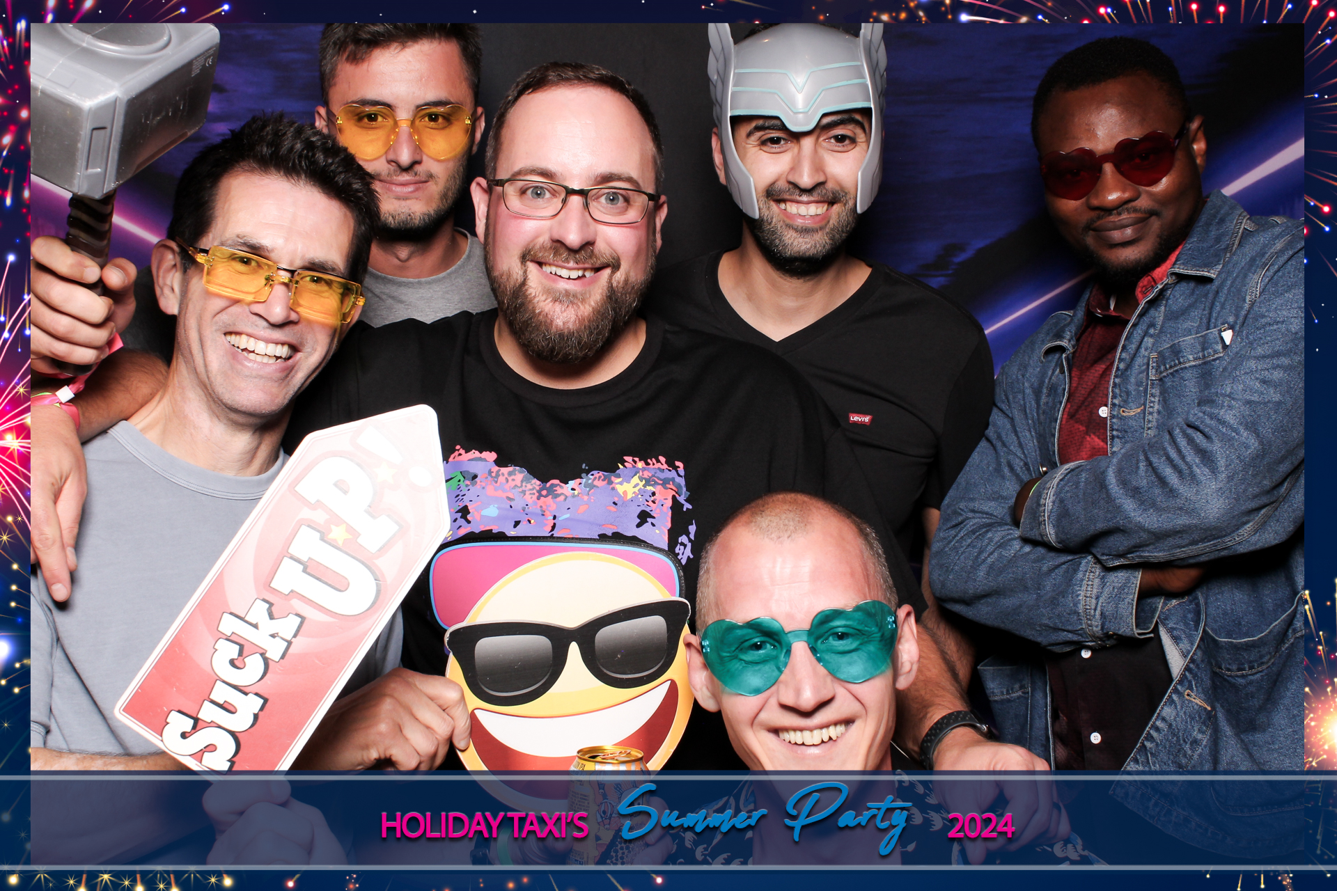 Holiday Taxis Summer Party 2024 | View more photos from the event at gallery.freshbooths.com/u/FreshBooths/Holiday-Taxis-Summer-Party-2024