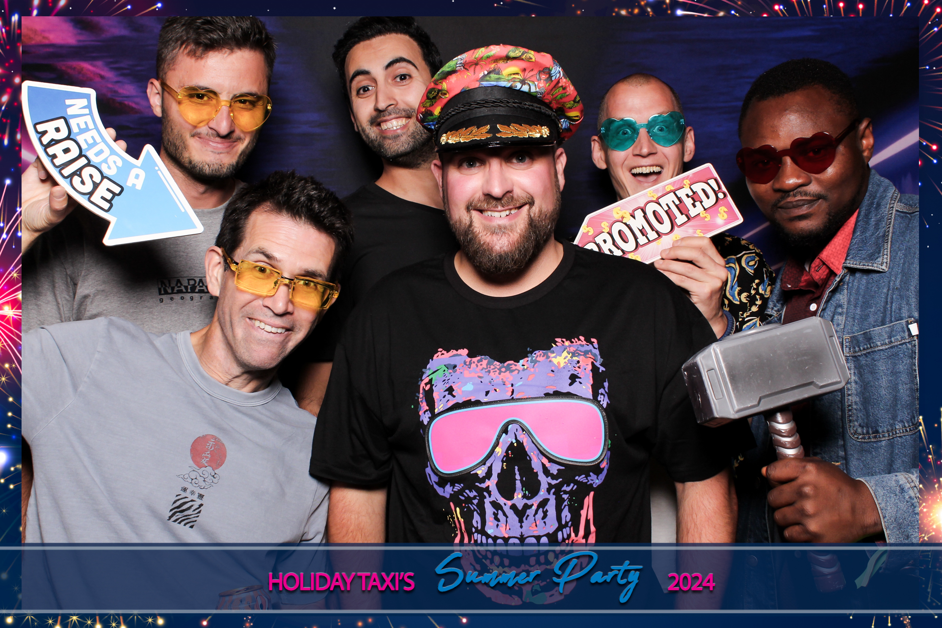 Holiday Taxis Summer Party 2024 | View more photos from the event at gallery.freshbooths.com/u/FreshBooths/Holiday-Taxis-Summer-Party-2024