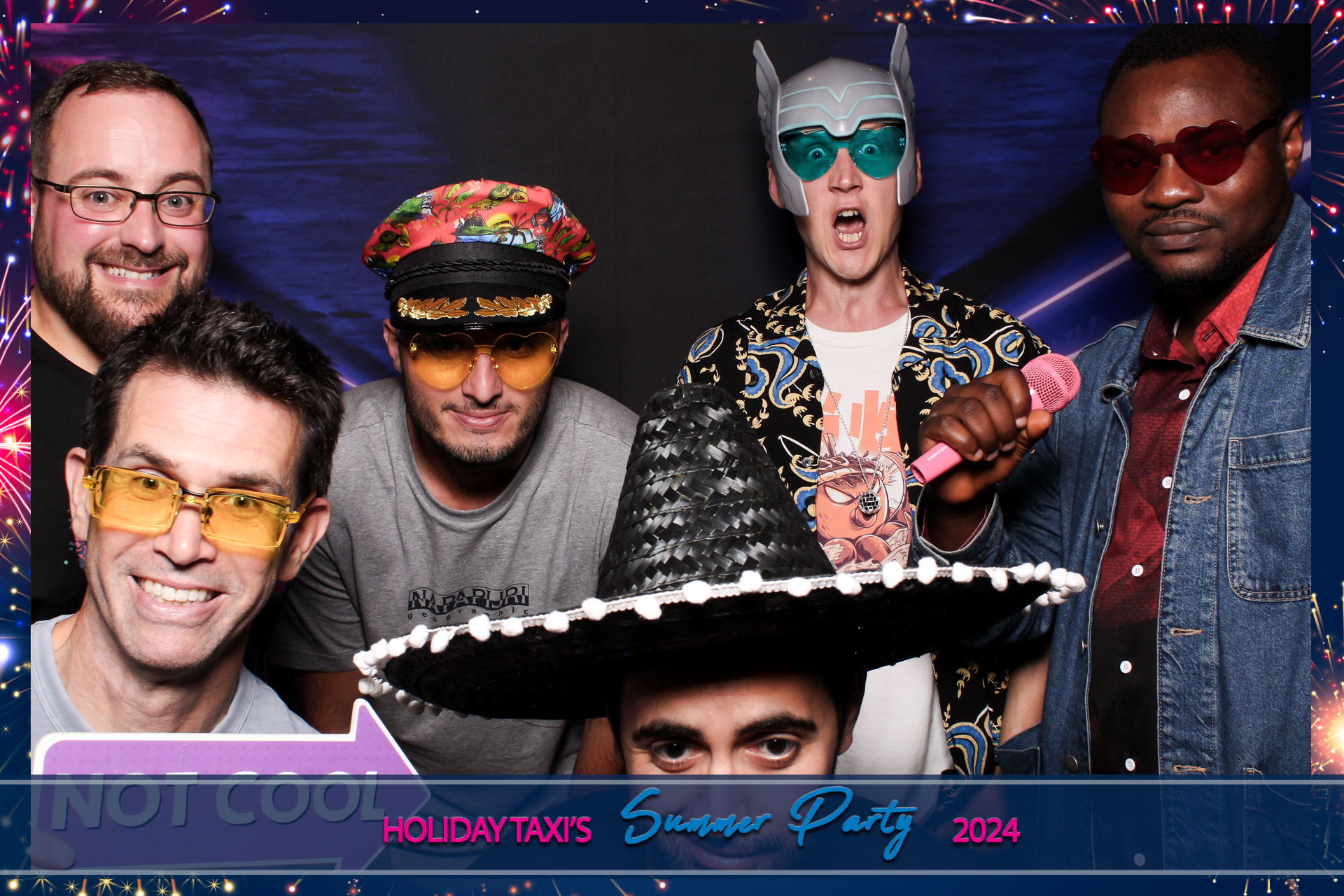 Holiday Taxis Summer Party 2024 | View more photos from the event at gallery.freshbooths.com/u/FreshBooths/Holiday-Taxis-Summer-Party-2024