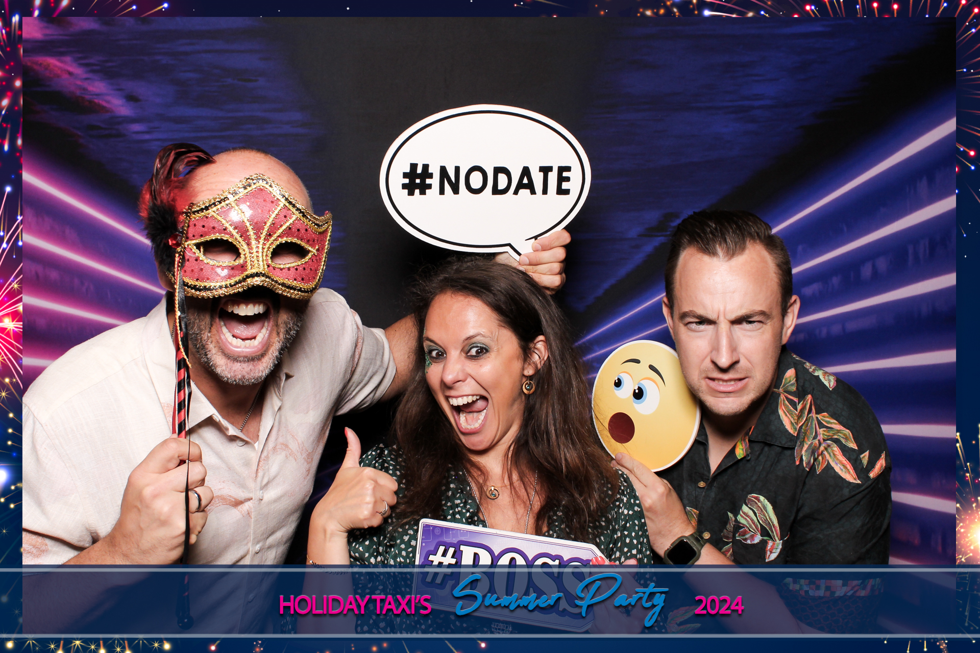 Holiday Taxis Summer Party 2024 | View more photos from the event at gallery.freshbooths.com/u/FreshBooths/Holiday-Taxis-Summer-Party-2024