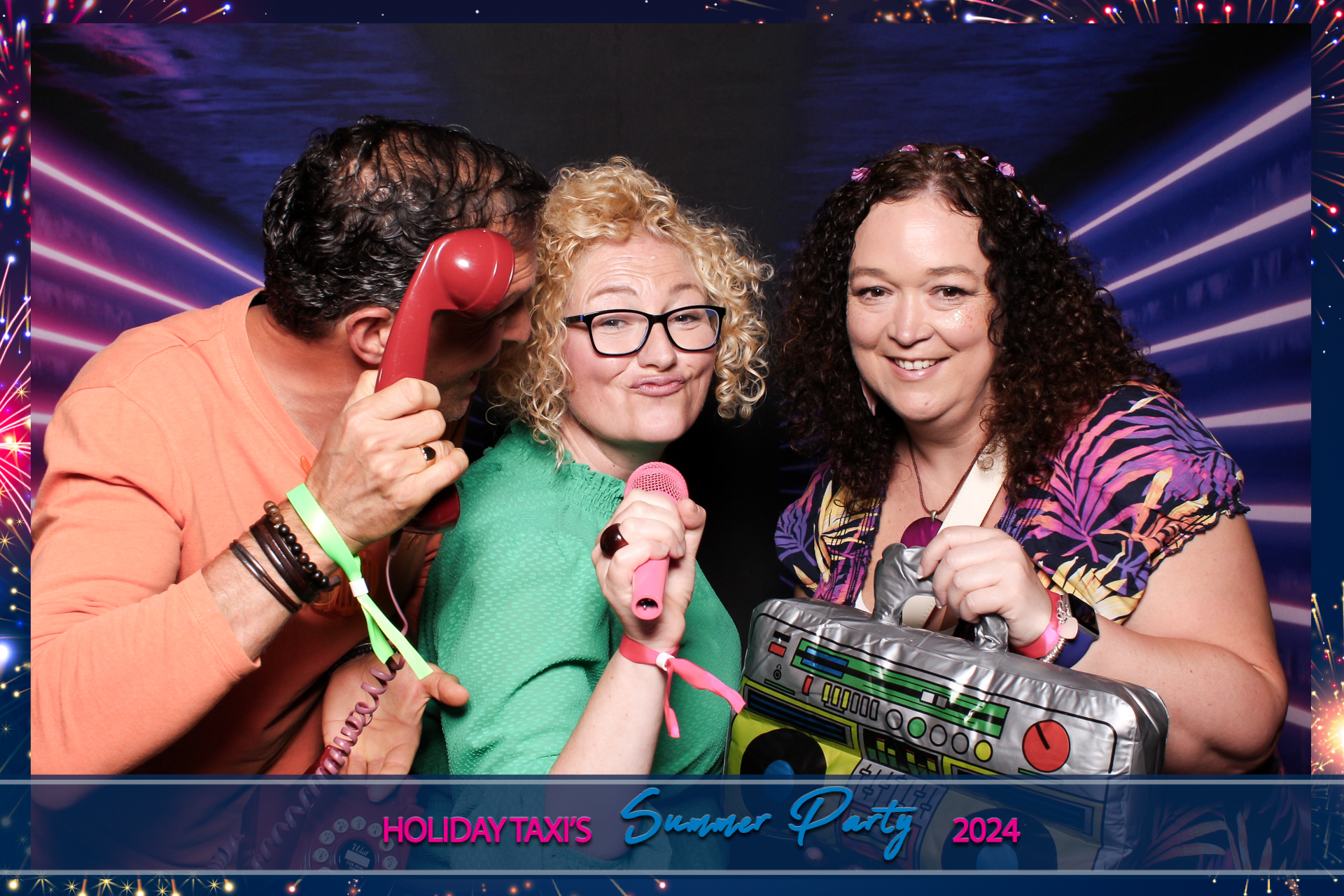 Holiday Taxis Summer Party 2024 | View more photos from the event at gallery.freshbooths.com/u/FreshBooths/Holiday-Taxis-Summer-Party-2024