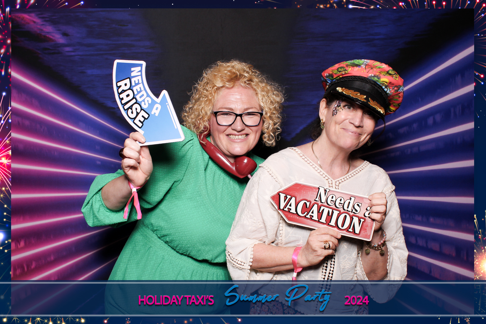 Holiday Taxis Summer Party 2024 | View more photos from the event at gallery.freshbooths.com/u/FreshBooths/Holiday-Taxis-Summer-Party-2024