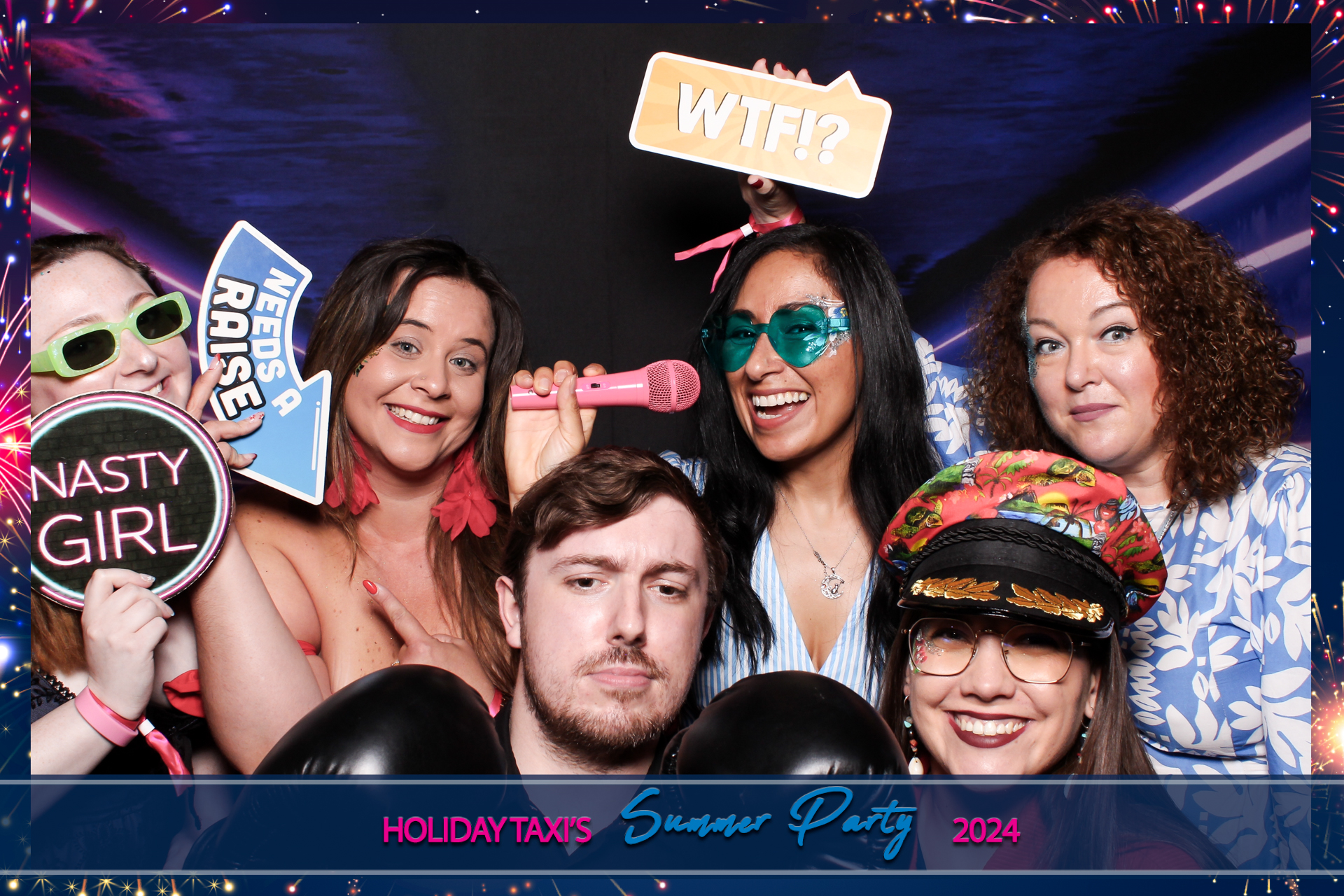 Holiday Taxis Summer Party 2024 | View more photos from the event at gallery.freshbooths.com/u/FreshBooths/Holiday-Taxis-Summer-Party-2024