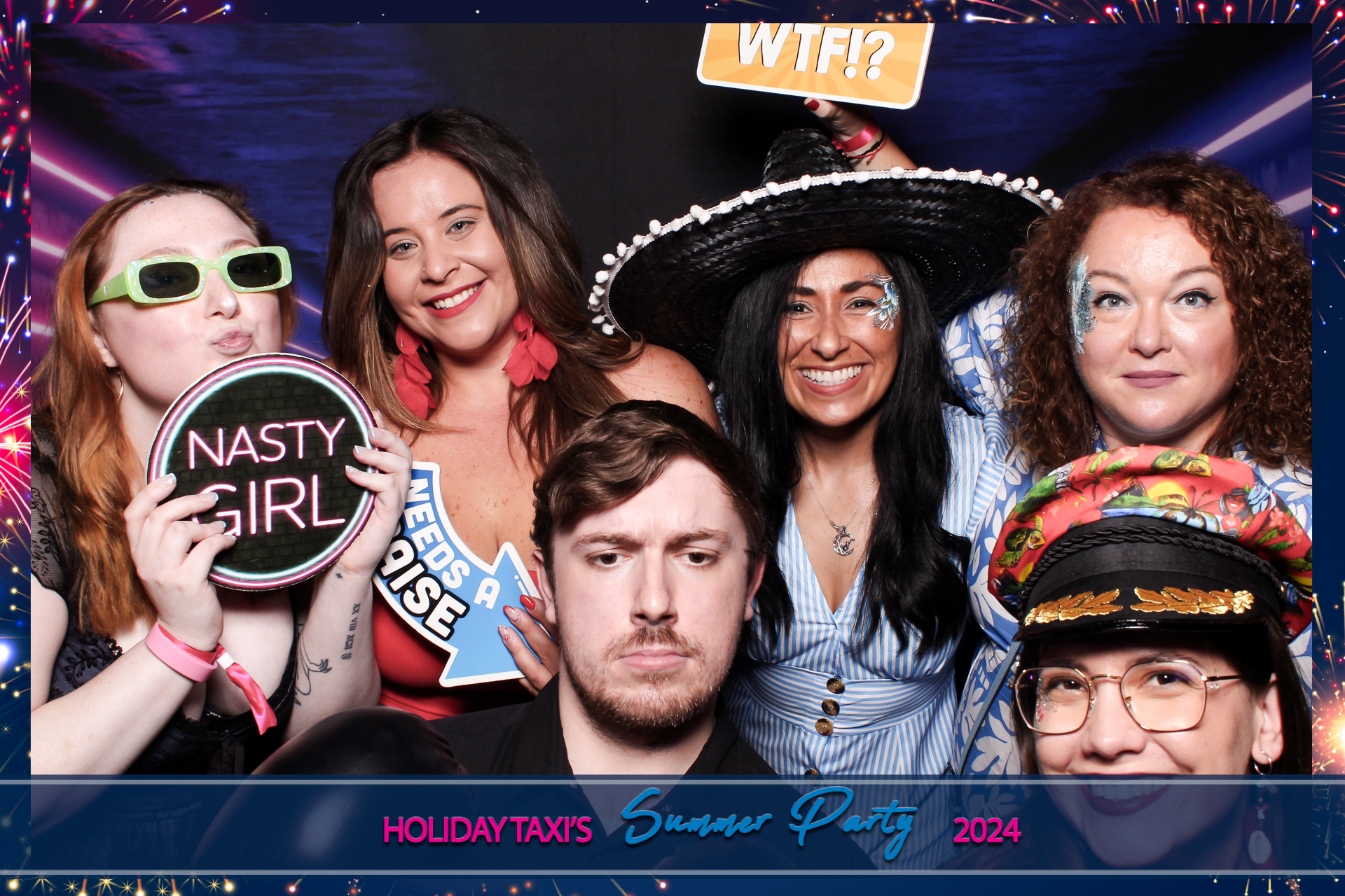 Holiday Taxis Summer Party 2024 | View more photos from the event at gallery.freshbooths.com/u/FreshBooths/Holiday-Taxis-Summer-Party-2024