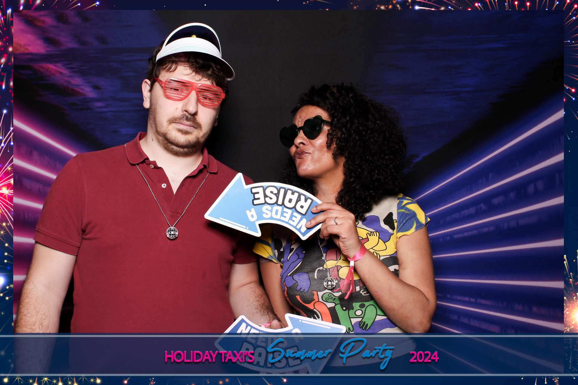 Holiday Taxis Summer Party 2024 | View more photos from the event at gallery.freshbooths.com/u/FreshBooths/Holiday-Taxis-Summer-Party-2024