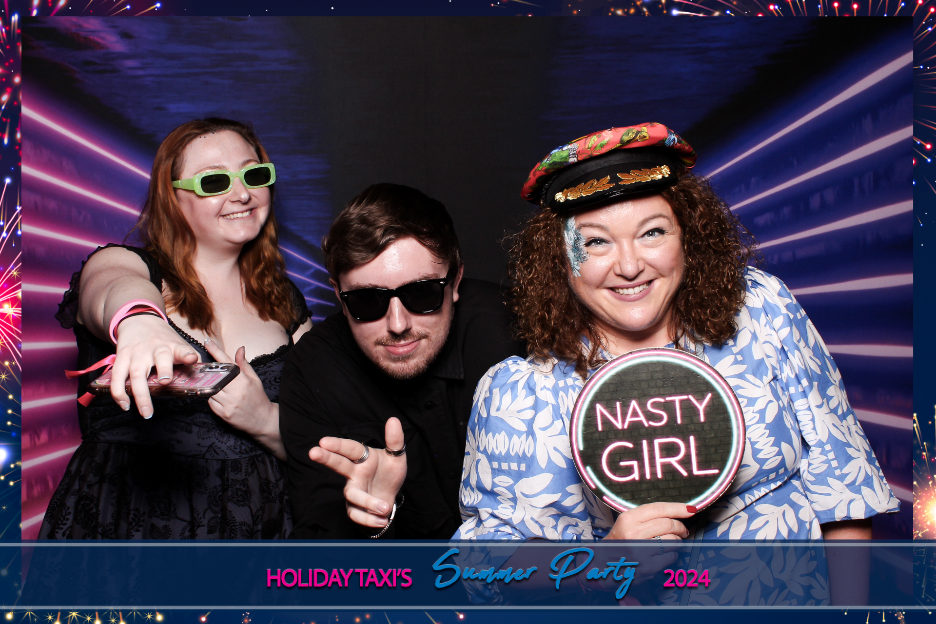 Holiday Taxis Summer Party 2024 | View more photos from the event at gallery.freshbooths.com/u/FreshBooths/Holiday-Taxis-Summer-Party-2024