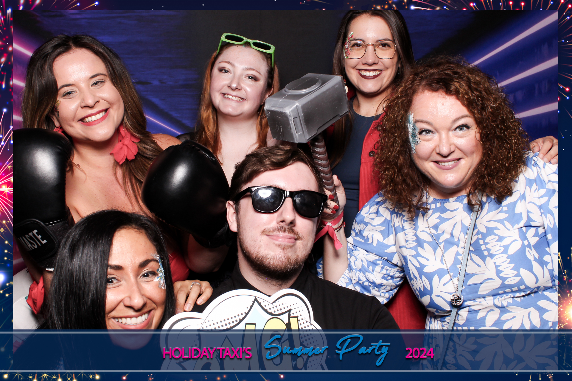 Holiday Taxis Summer Party 2024 | View more photos from the event at gallery.freshbooths.com/u/FreshBooths/Holiday-Taxis-Summer-Party-2024