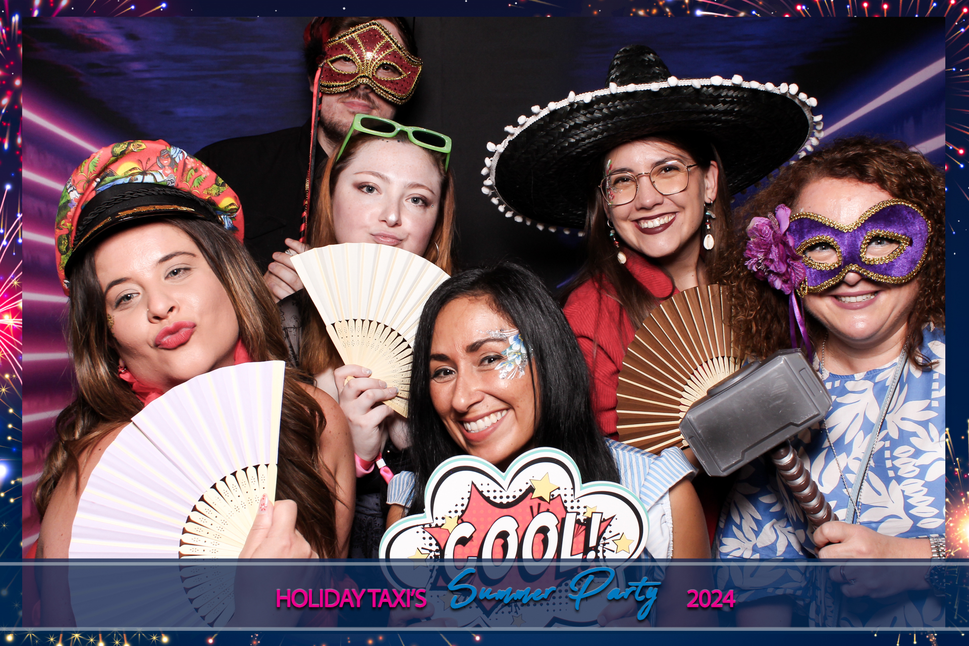 Holiday Taxis Summer Party 2024 | View more photos from the event at gallery.freshbooths.com/u/FreshBooths/Holiday-Taxis-Summer-Party-2024