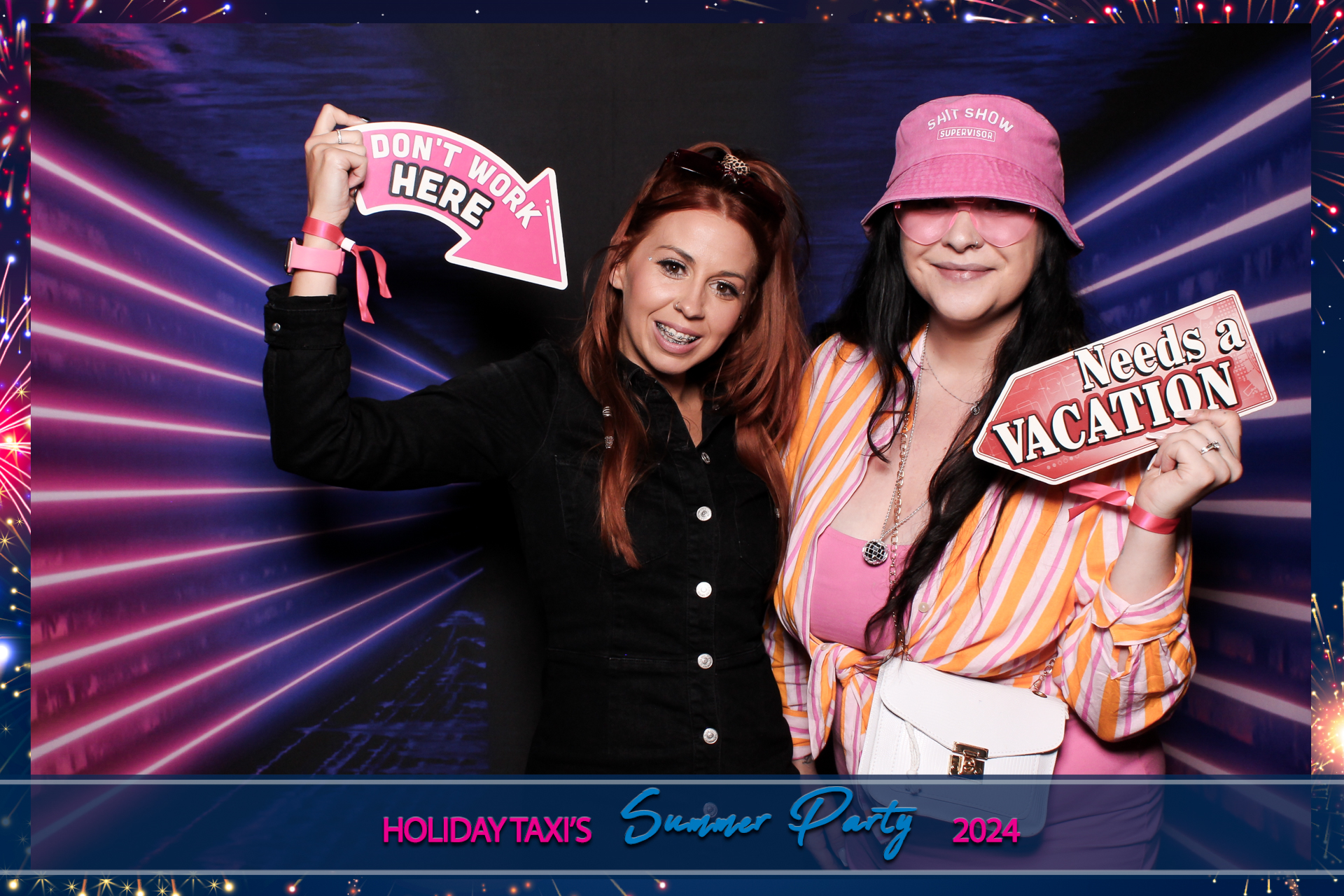 Holiday Taxis Summer Party 2024 | View more photos from the event at gallery.freshbooths.com/u/FreshBooths/Holiday-Taxis-Summer-Party-2024