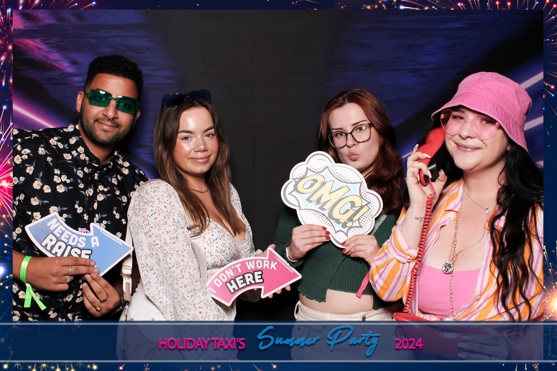 Holiday Taxis Summer Party 2024 | View more photos from the event at gallery.freshbooths.com/u/FreshBooths/Holiday-Taxis-Summer-Party-2024
