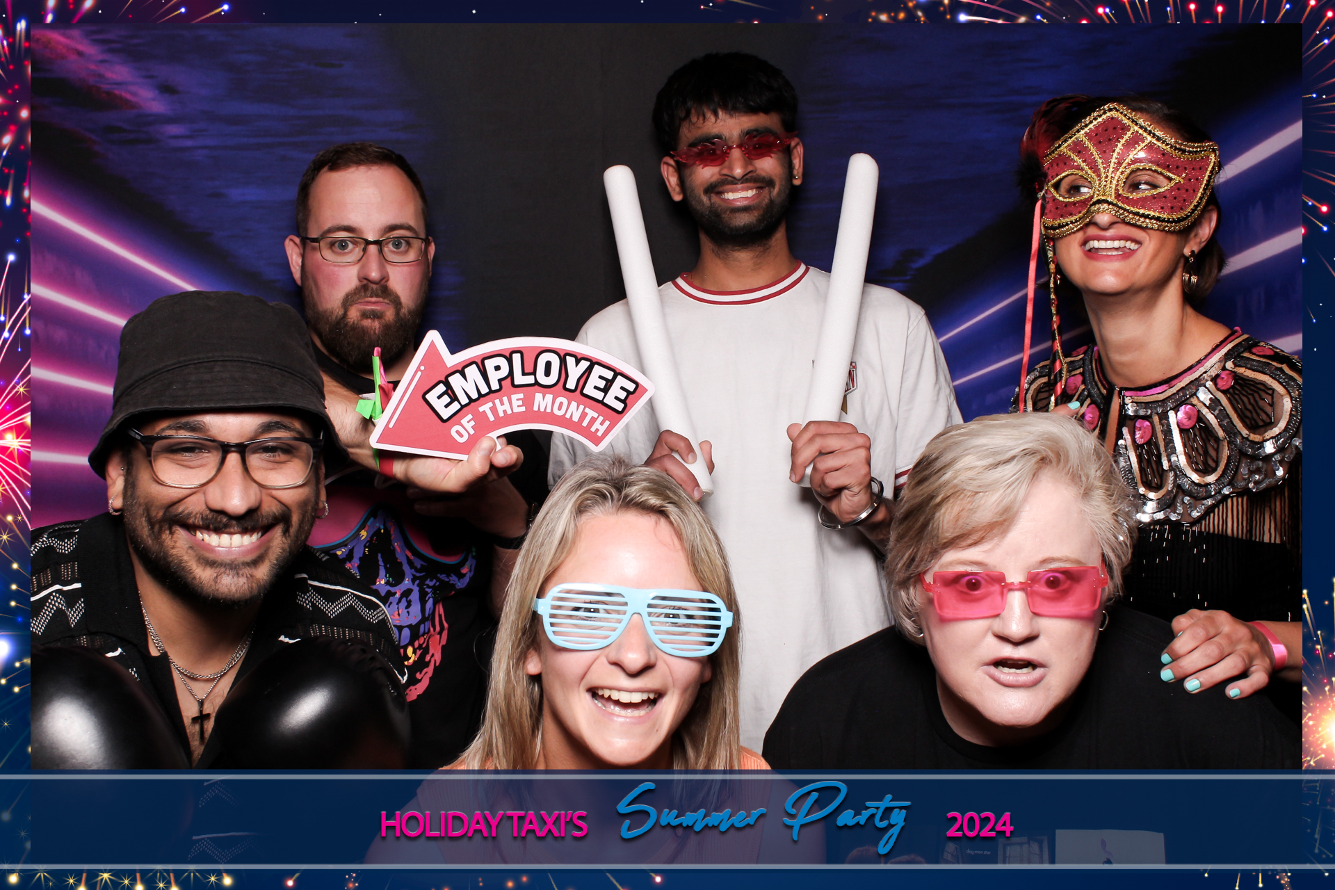 Holiday Taxis Summer Party 2024 | View more photos from the event at gallery.freshbooths.com/u/FreshBooths/Holiday-Taxis-Summer-Party-2024