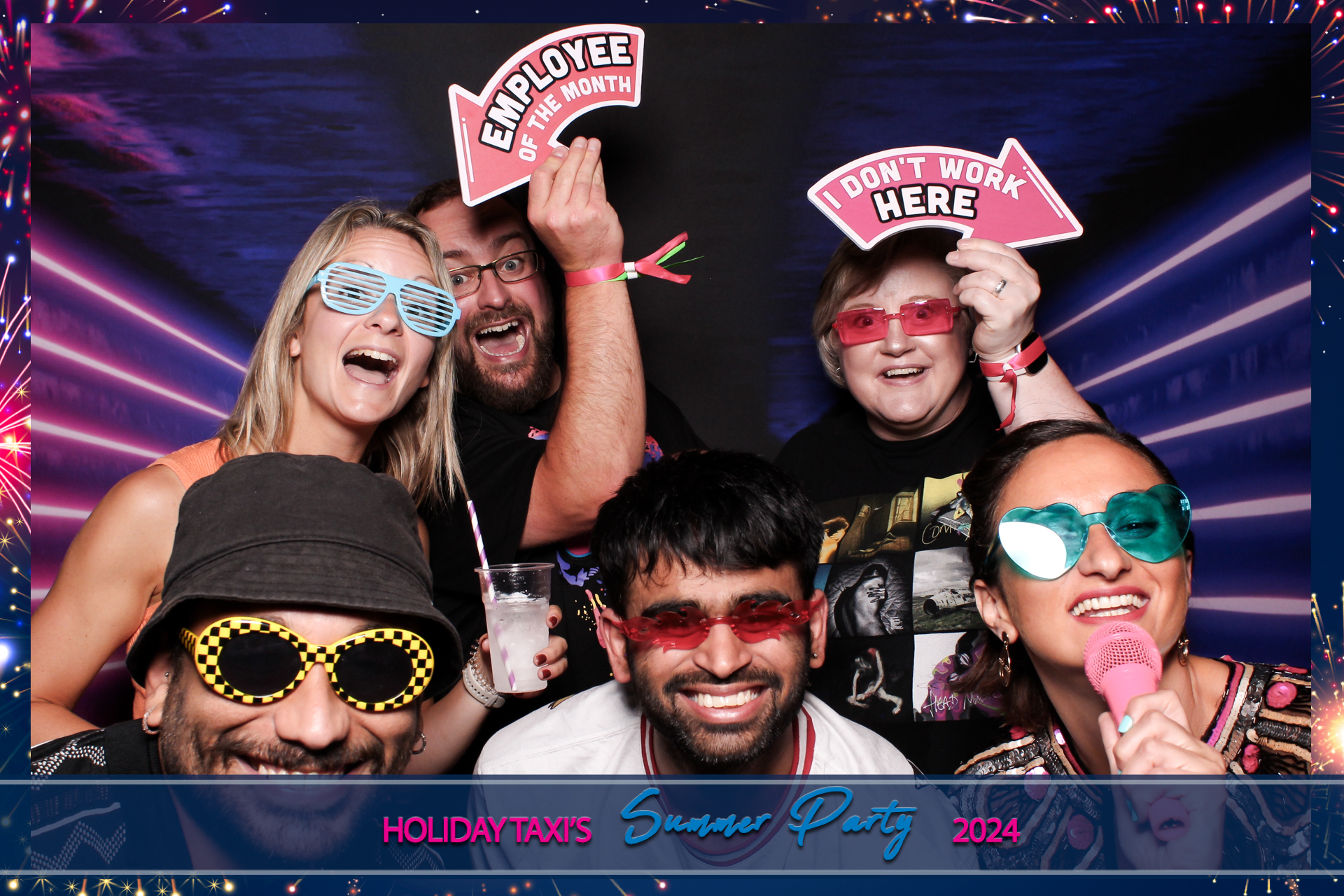 Holiday Taxis Summer Party 2024 | View more photos from the event at gallery.freshbooths.com/u/FreshBooths/Holiday-Taxis-Summer-Party-2024