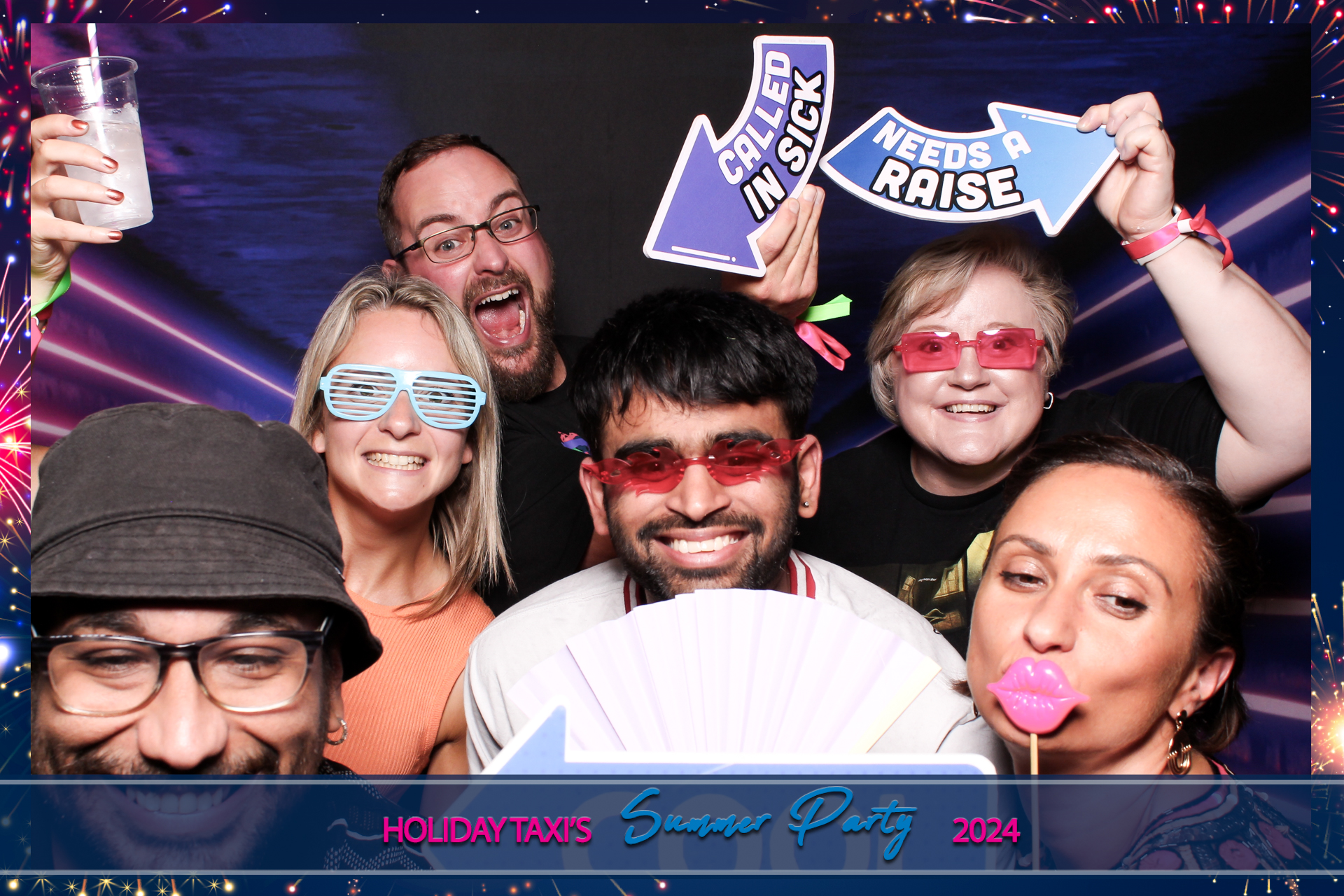 Holiday Taxis Summer Party 2024 | View more photos from the event at gallery.freshbooths.com/u/FreshBooths/Holiday-Taxis-Summer-Party-2024