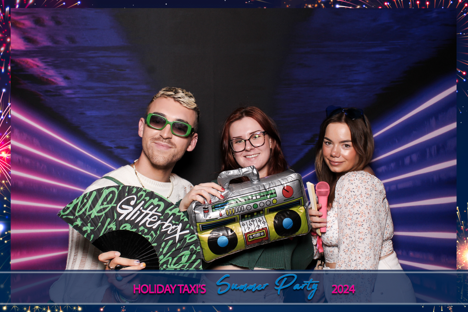 Holiday Taxis Summer Party 2024 | View more photos from the event at gallery.freshbooths.com/u/FreshBooths/Holiday-Taxis-Summer-Party-2024