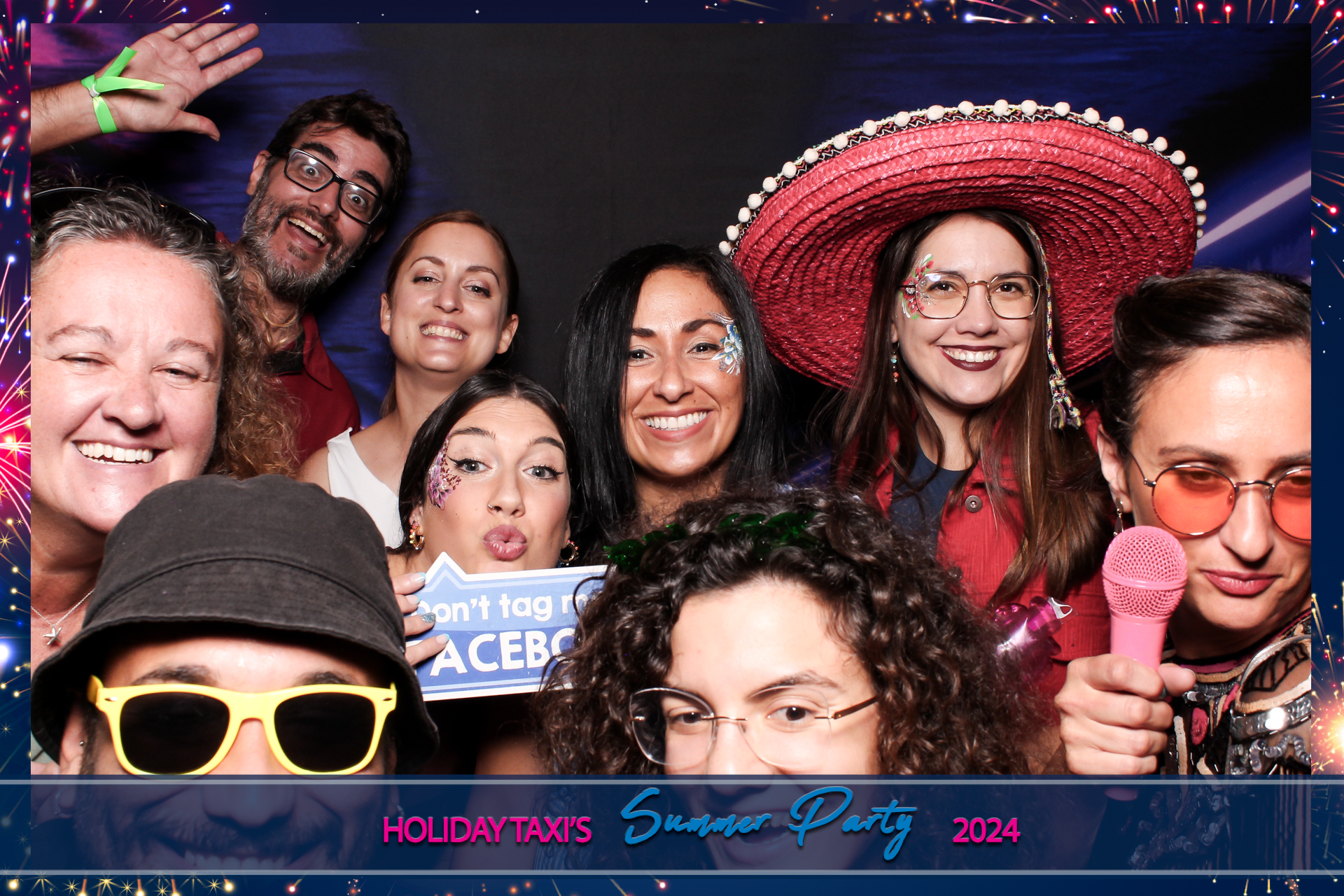 Holiday Taxis Summer Party 2024 | View more photos from the event at gallery.freshbooths.com/u/FreshBooths/Holiday-Taxis-Summer-Party-2024
