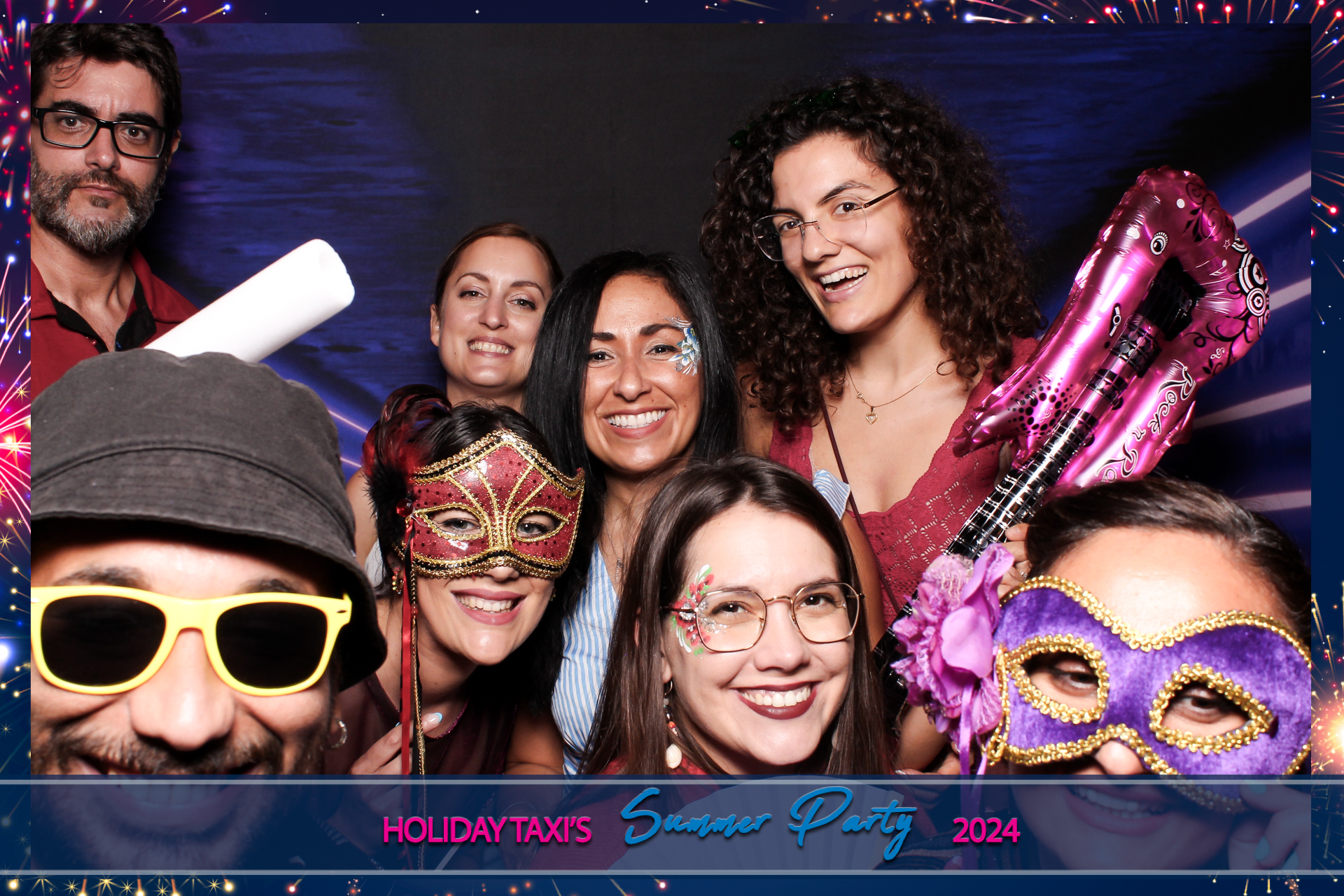 Holiday Taxis Summer Party 2024 | View more photos from the event at gallery.freshbooths.com/u/FreshBooths/Holiday-Taxis-Summer-Party-2024