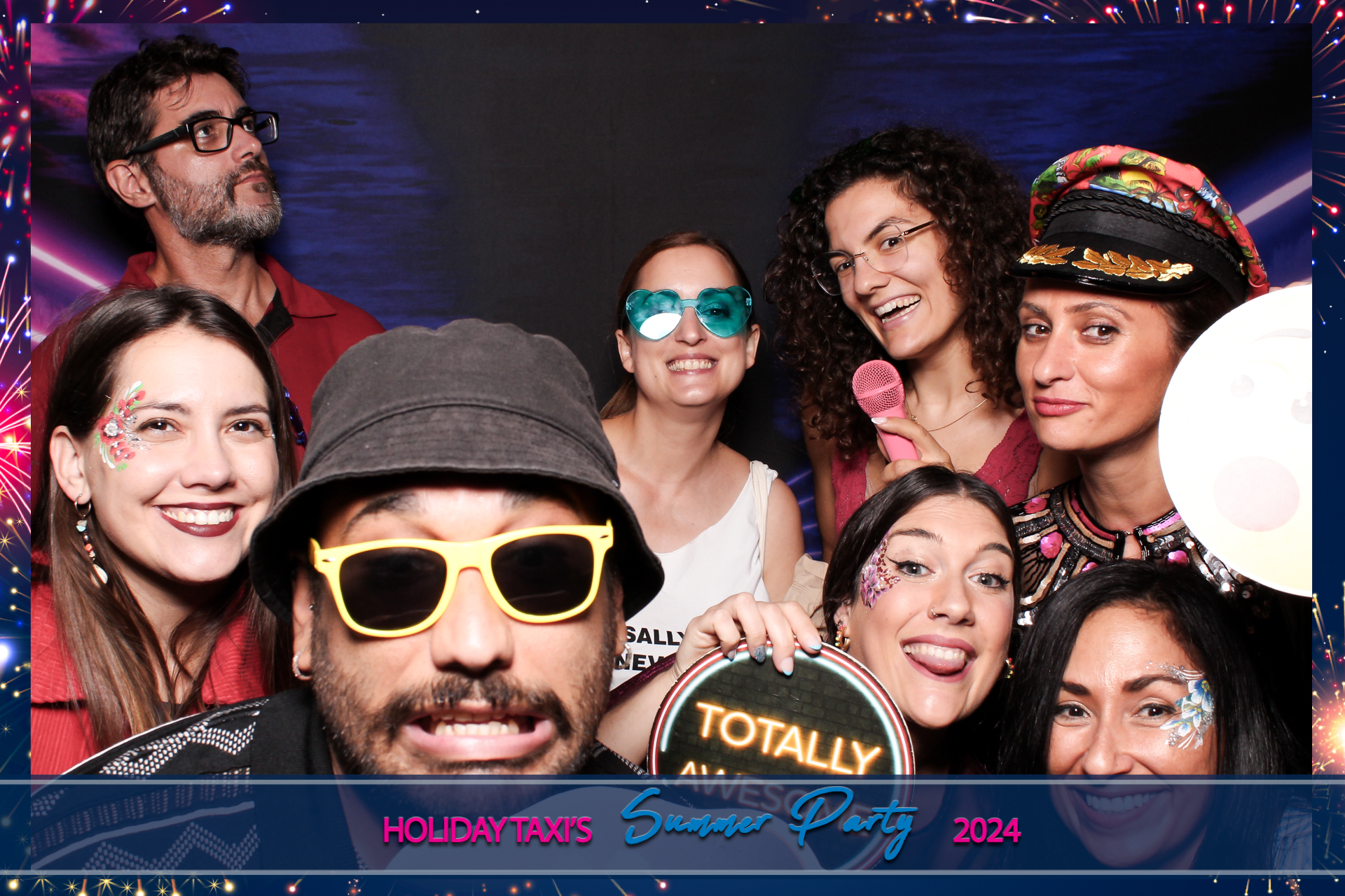 Holiday Taxis Summer Party 2024 | View more photos from the event at gallery.freshbooths.com/u/FreshBooths/Holiday-Taxis-Summer-Party-2024