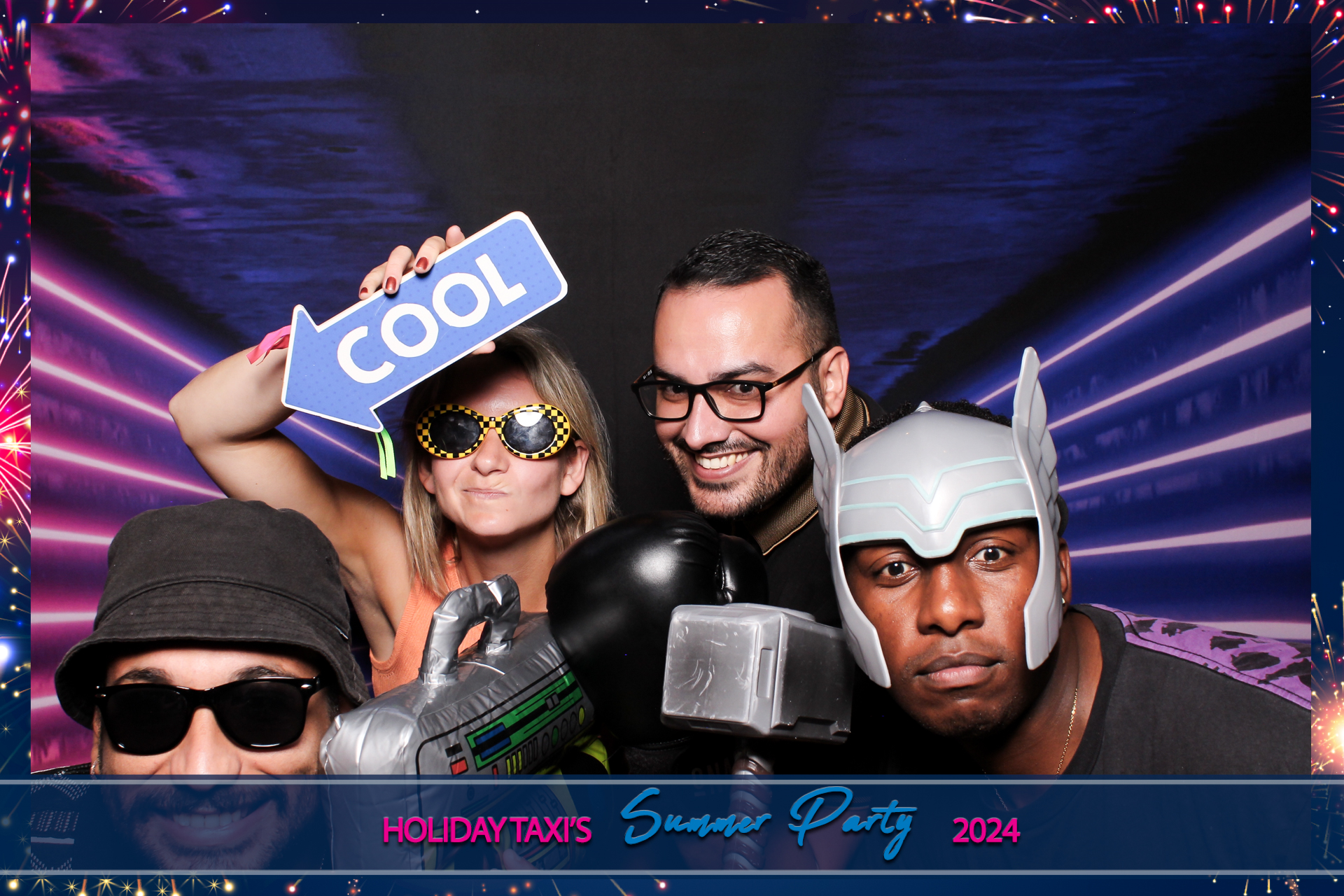 Holiday Taxis Summer Party 2024 | View more photos from the event at gallery.freshbooths.com/u/FreshBooths/Holiday-Taxis-Summer-Party-2024