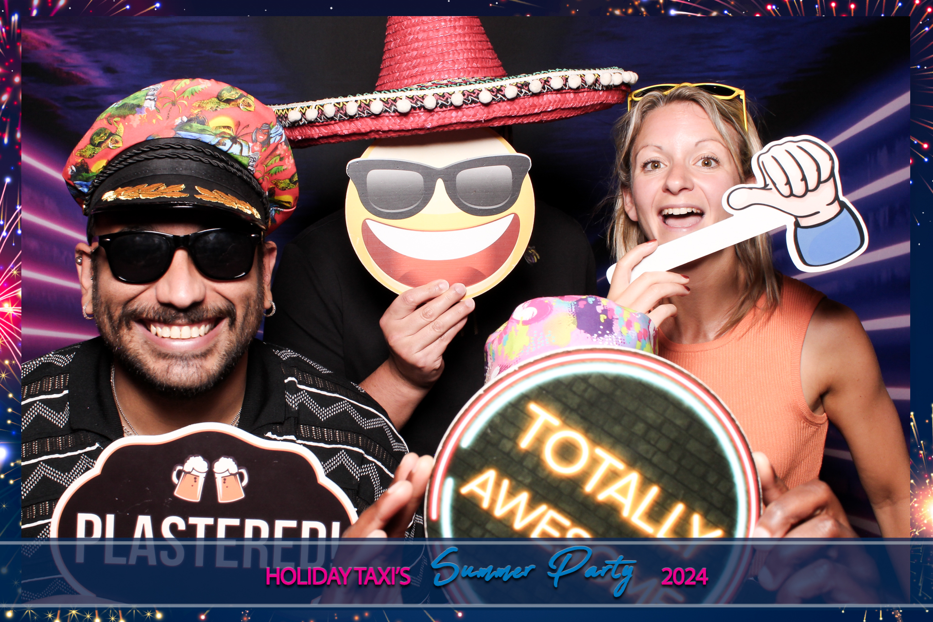 Holiday Taxis Summer Party 2024 | View more photos from the event at gallery.freshbooths.com/u/FreshBooths/Holiday-Taxis-Summer-Party-2024