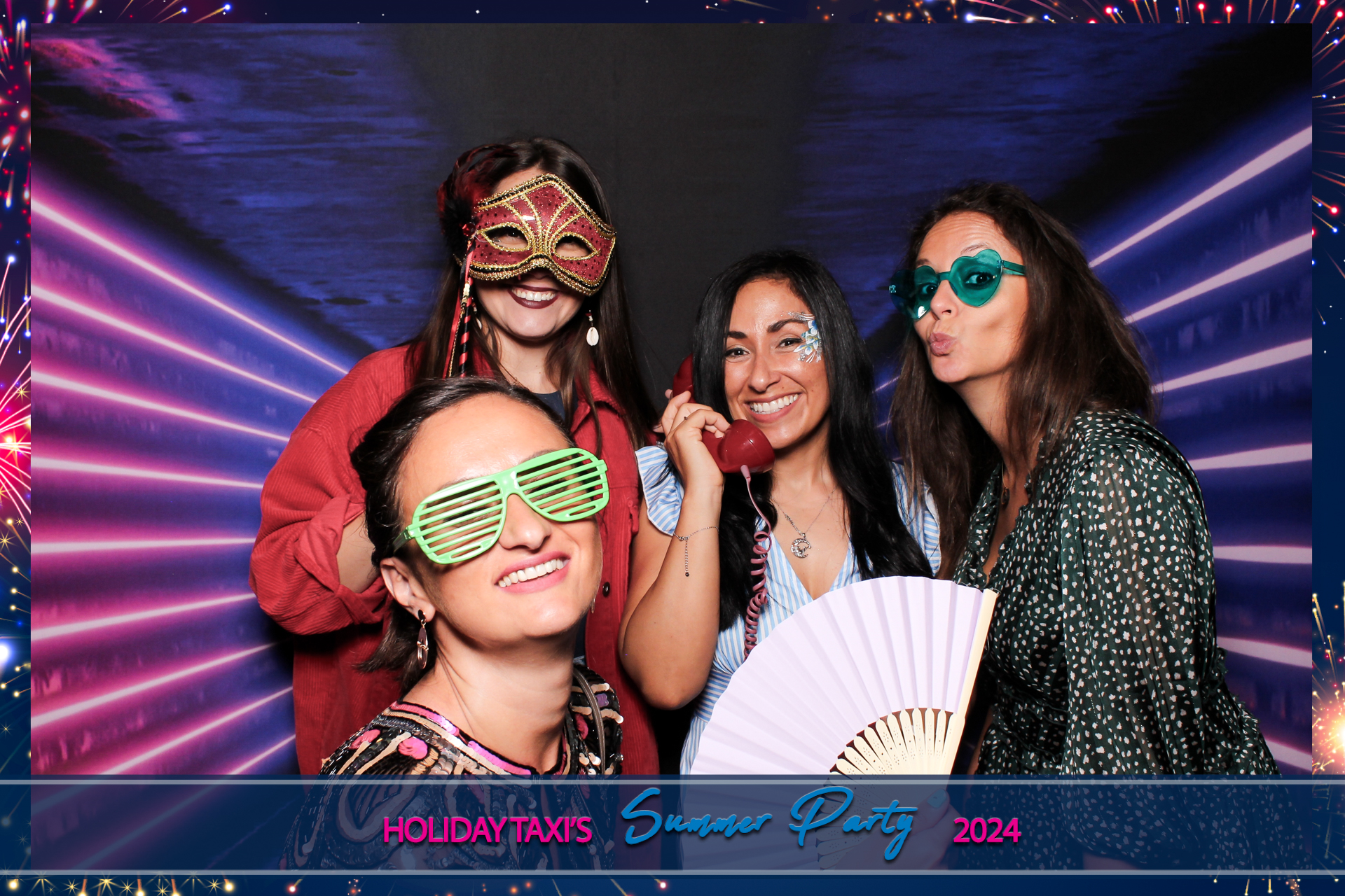 Holiday Taxis Summer Party 2024 | View more photos from the event at gallery.freshbooths.com/u/FreshBooths/Holiday-Taxis-Summer-Party-2024
