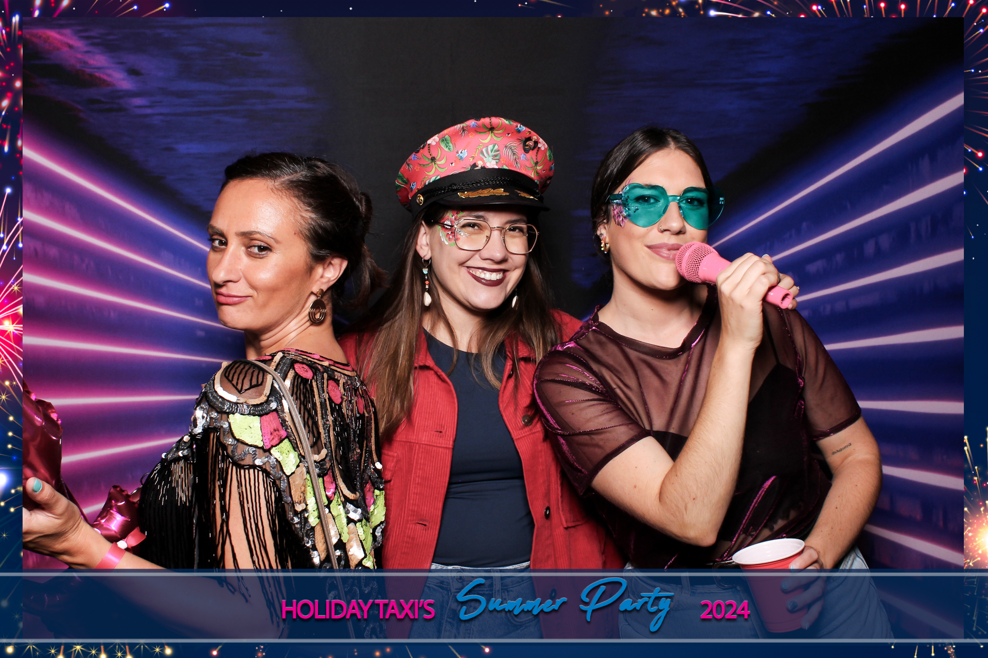 Holiday Taxis Summer Party 2024 | View more photos from the event at gallery.freshbooths.com/u/FreshBooths/Holiday-Taxis-Summer-Party-2024
