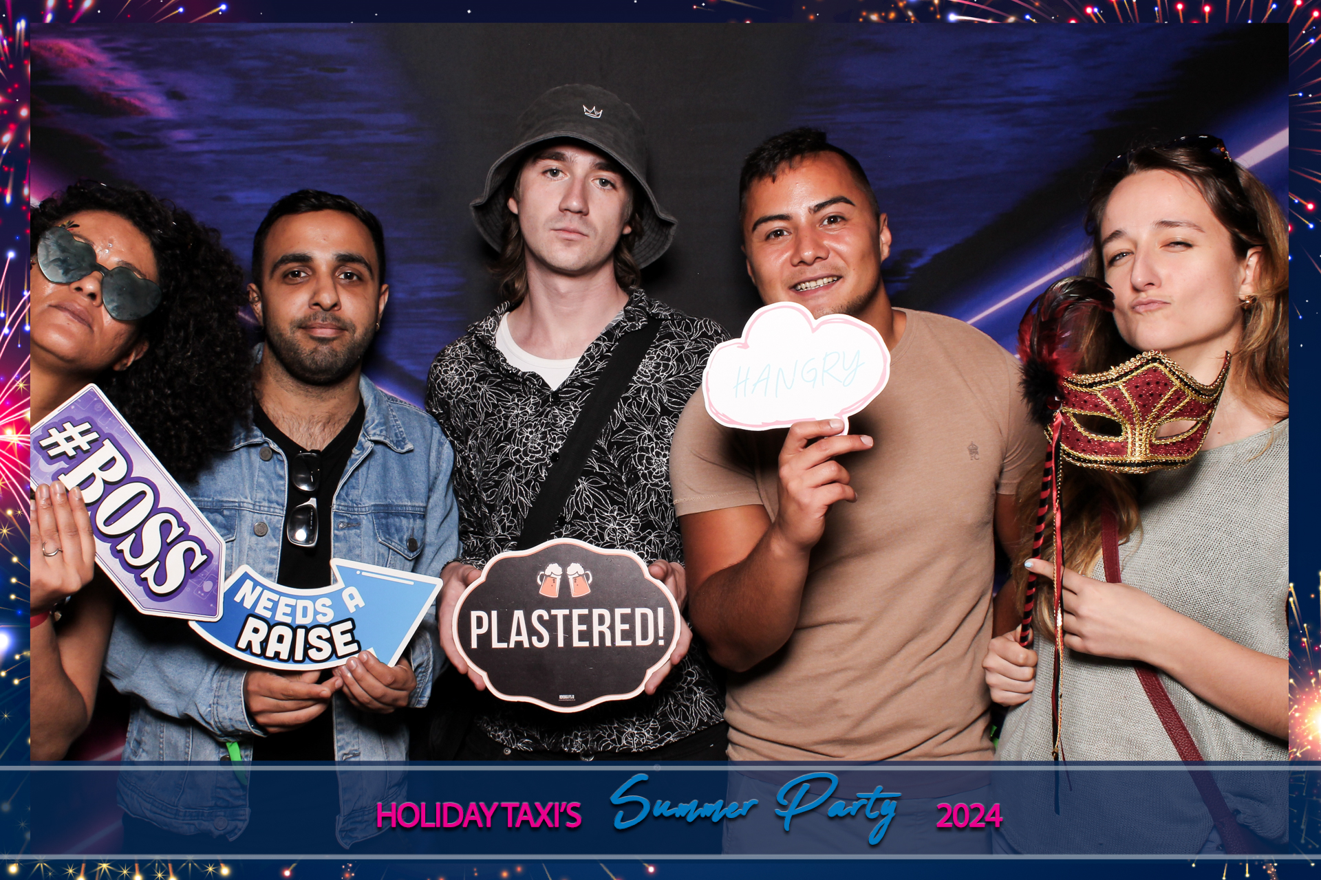 Holiday Taxis Summer Party 2024 | View more photos from the event at gallery.freshbooths.com/u/FreshBooths/Holiday-Taxis-Summer-Party-2024