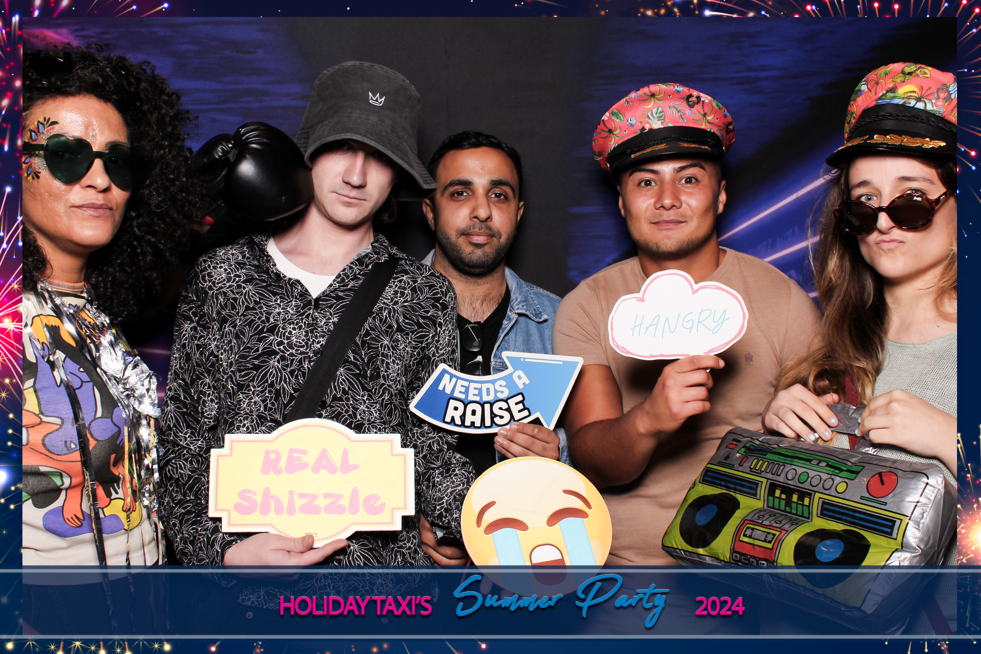 Holiday Taxis Summer Party 2024 | View more photos from the event at gallery.freshbooths.com/u/FreshBooths/Holiday-Taxis-Summer-Party-2024
