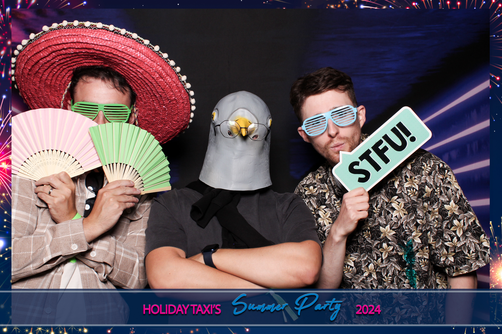 Holiday Taxis Summer Party 2024 | View more photos from the event at gallery.freshbooths.com/u/FreshBooths/Holiday-Taxis-Summer-Party-2024