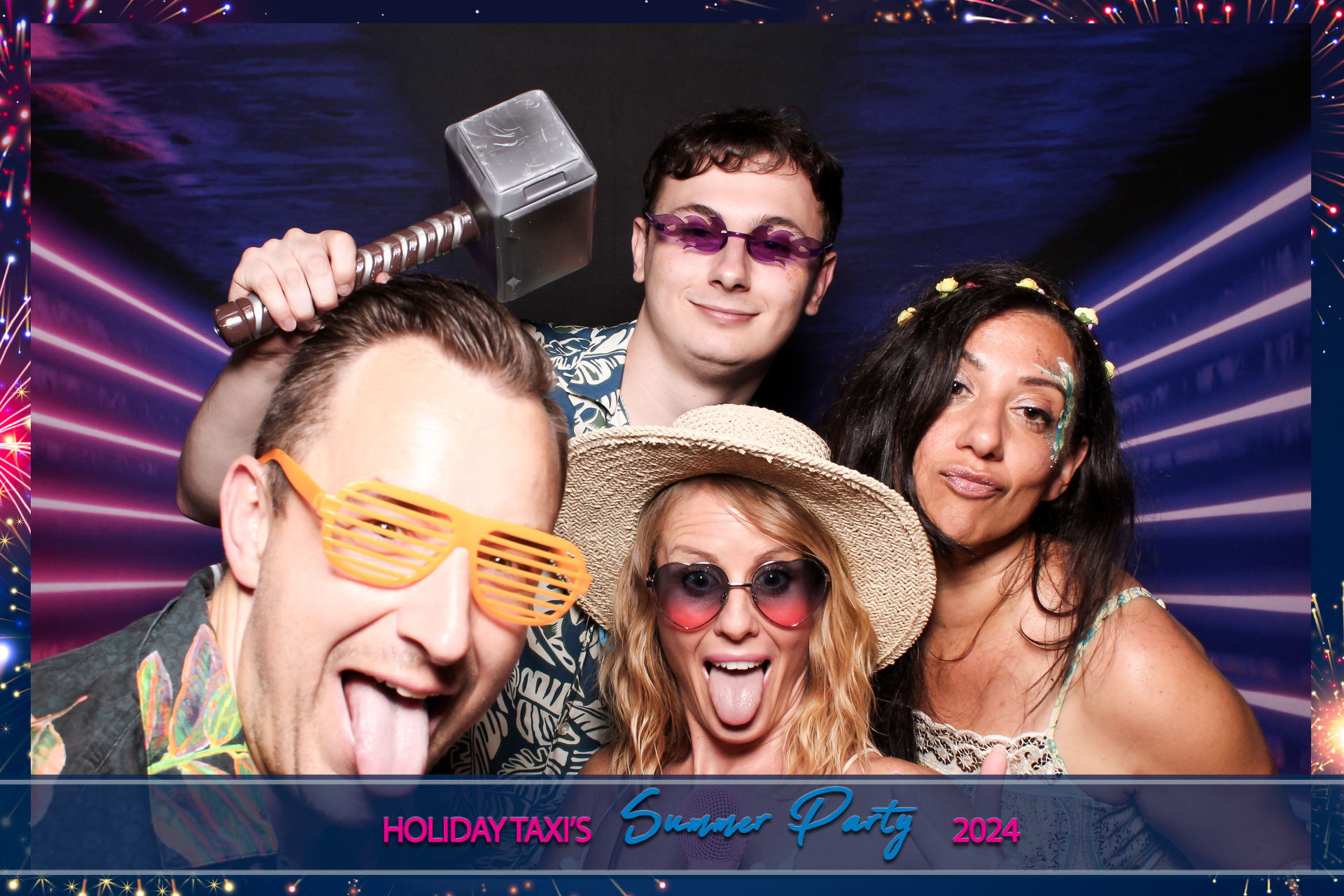 Holiday Taxis Summer Party 2024 | View more photos from the event at gallery.freshbooths.com/u/FreshBooths/Holiday-Taxis-Summer-Party-2024