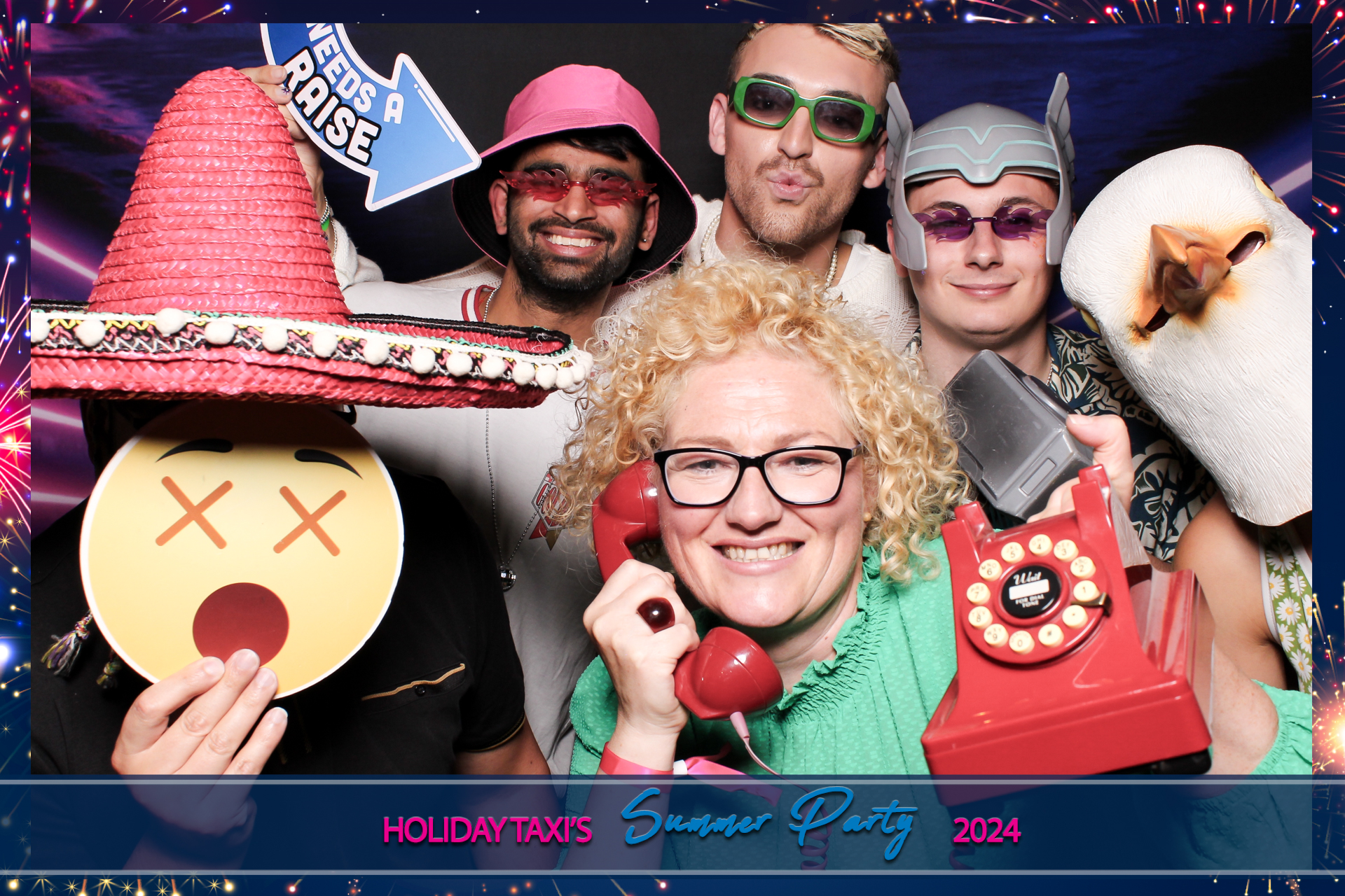 Holiday Taxis Summer Party 2024 | View more photos from the event at gallery.freshbooths.com/u/FreshBooths/Holiday-Taxis-Summer-Party-2024