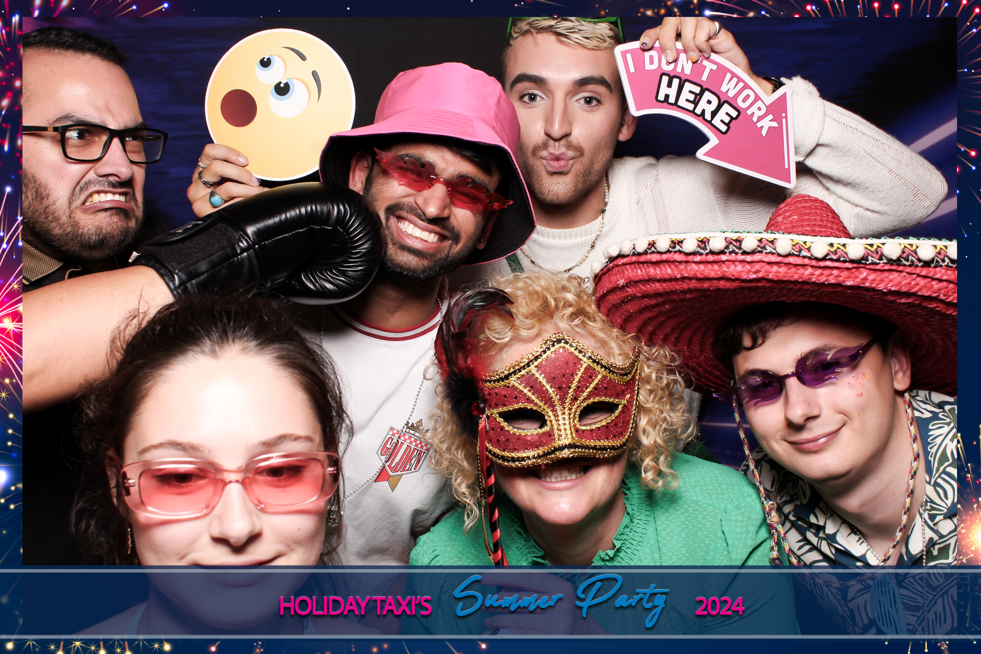 Holiday Taxis Summer Party 2024 | View more photos from the event at gallery.freshbooths.com/u/FreshBooths/Holiday-Taxis-Summer-Party-2024