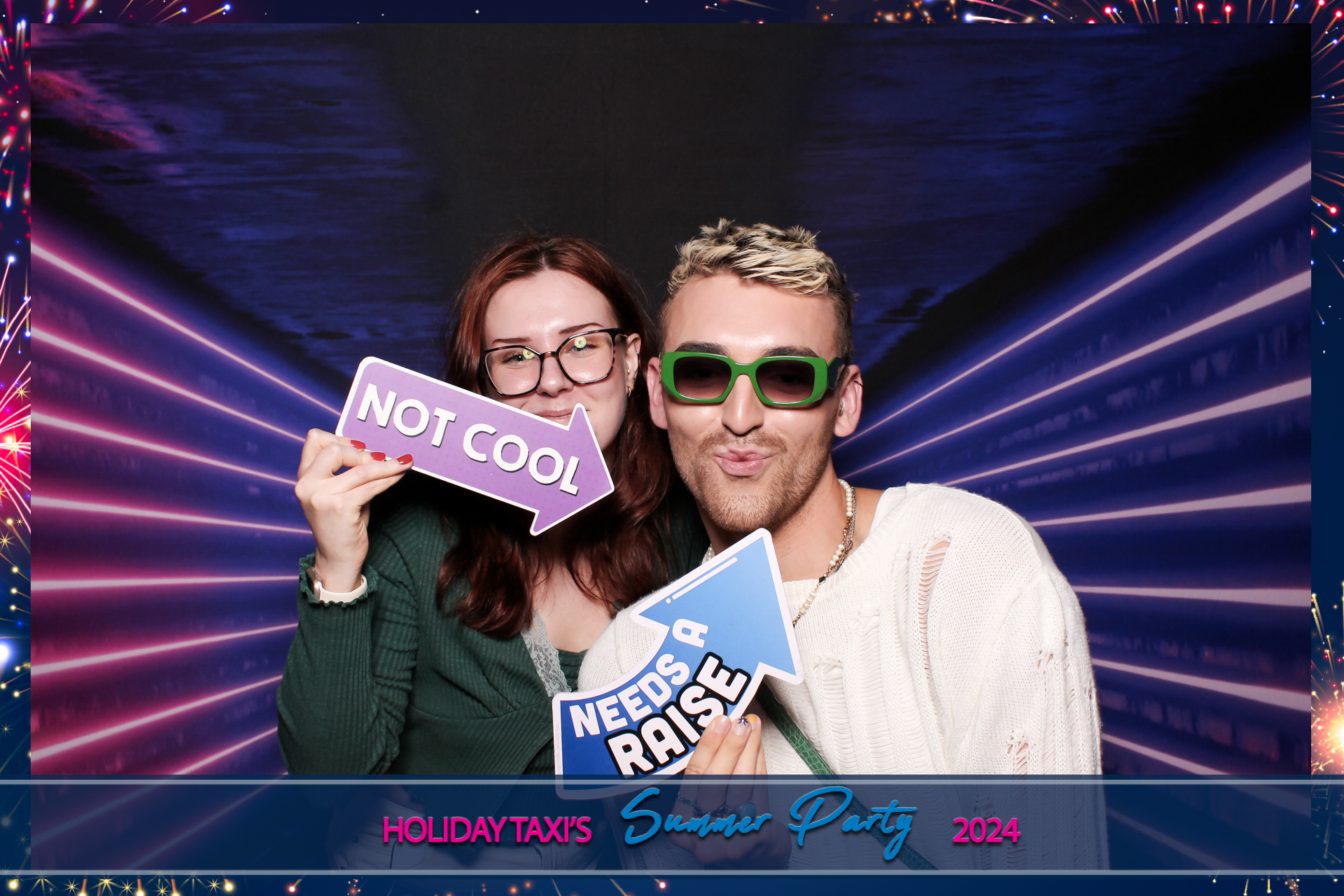 Holiday Taxis Summer Party 2024 | View more photos from the event at gallery.freshbooths.com/u/FreshBooths/Holiday-Taxis-Summer-Party-2024