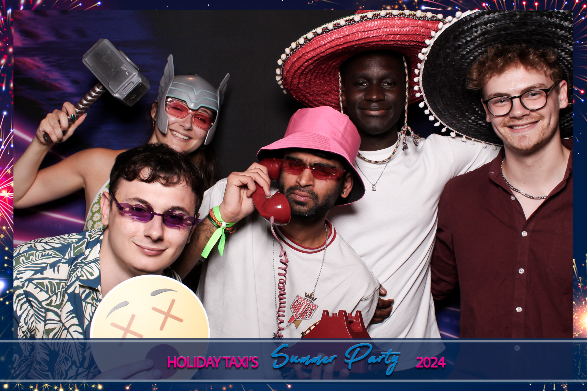 Holiday Taxis Summer Party 2024 | View more photos from the event at gallery.freshbooths.com/u/FreshBooths/Holiday-Taxis-Summer-Party-2024