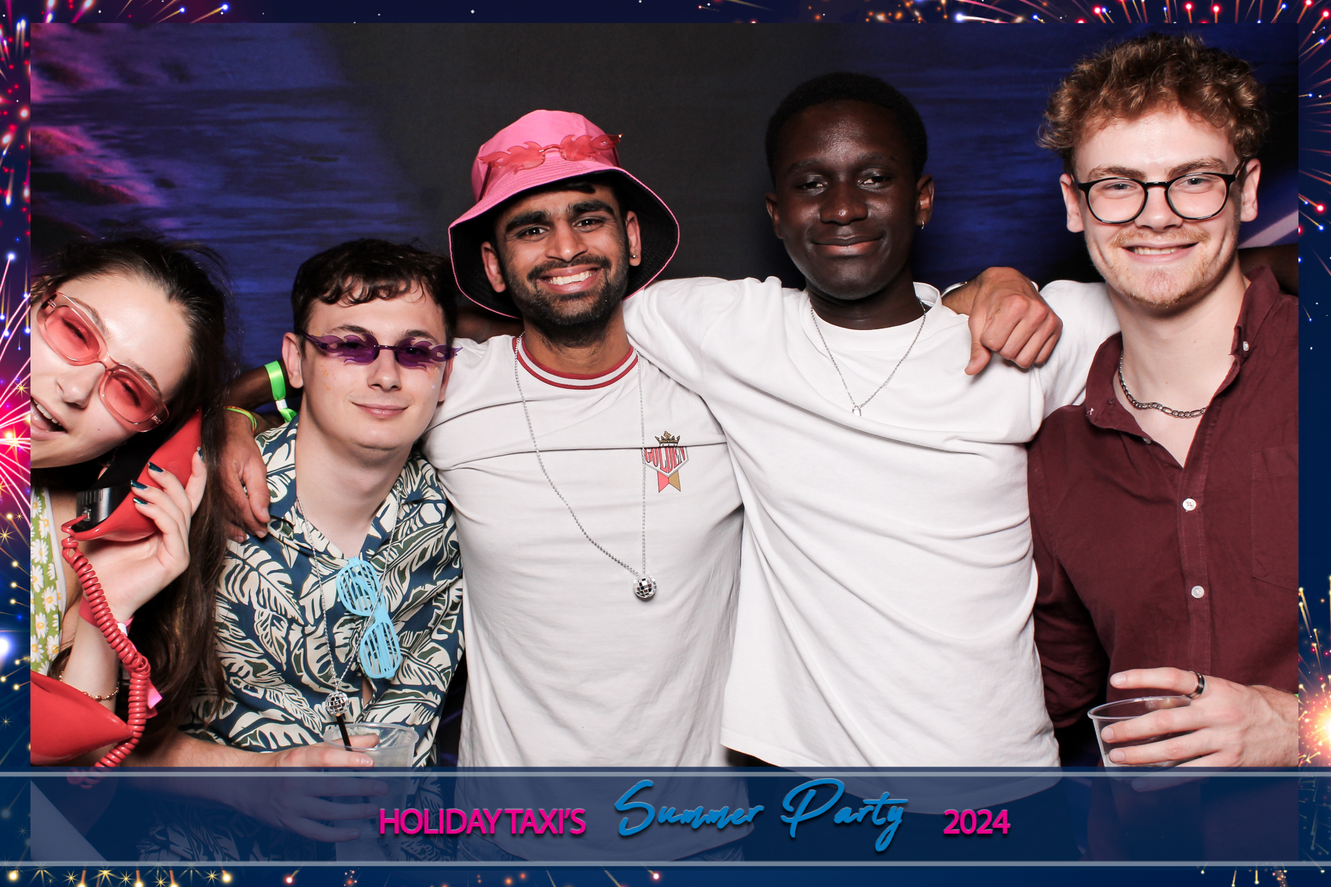 Holiday Taxis Summer Party 2024 | View more photos from the event at gallery.freshbooths.com/u/FreshBooths/Holiday-Taxis-Summer-Party-2024