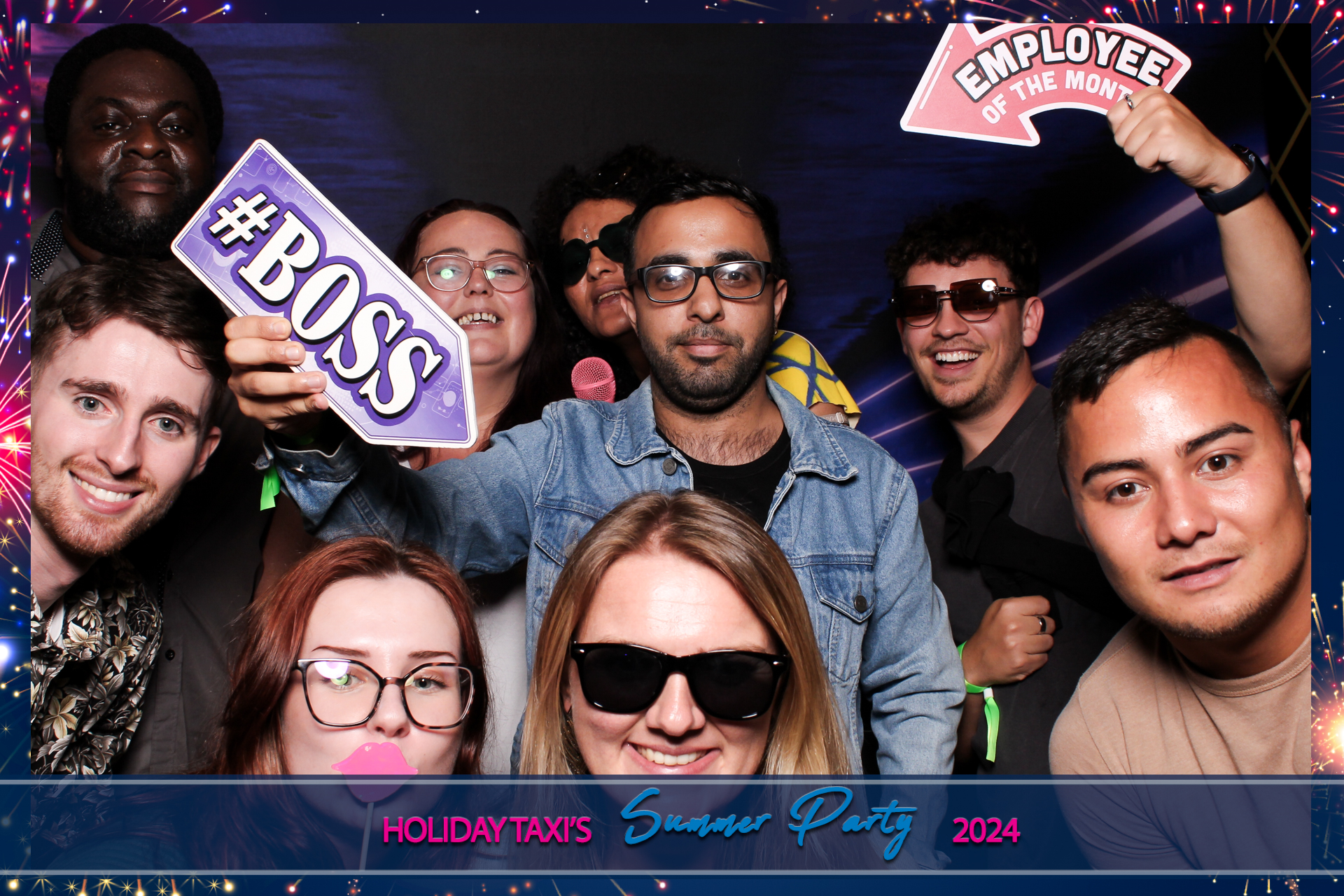 Holiday Taxis Summer Party 2024 | View more photos from the event at gallery.freshbooths.com/u/FreshBooths/Holiday-Taxis-Summer-Party-2024