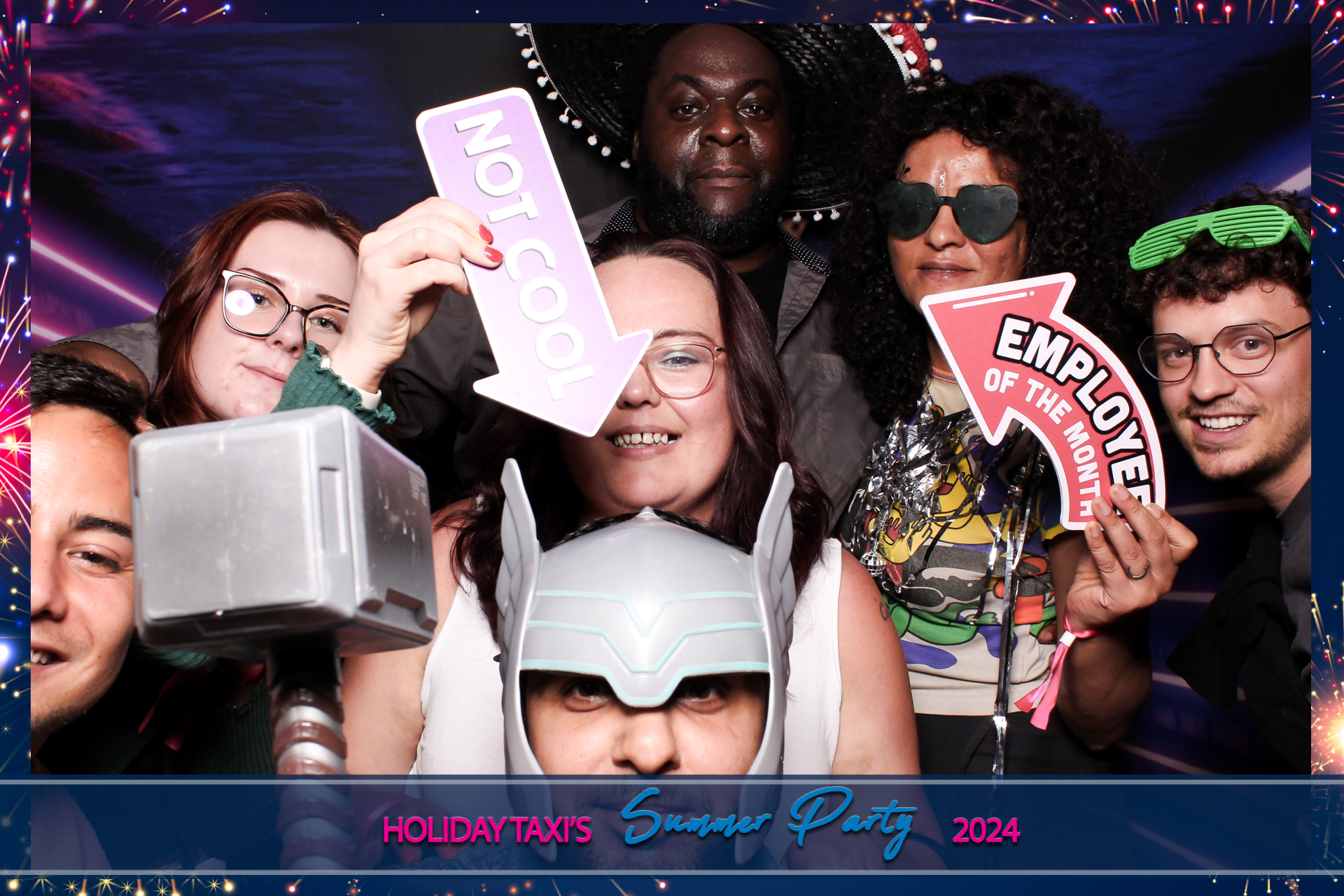 Holiday Taxis Summer Party 2024 | View more photos from the event at gallery.freshbooths.com/u/FreshBooths/Holiday-Taxis-Summer-Party-2024